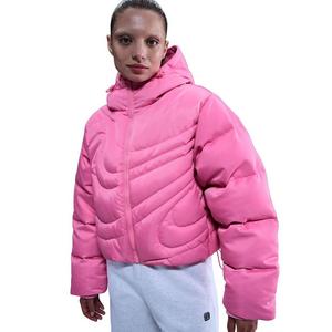 Nike Women's Sportswear Swoosh Series Therma-FIT Oversized Down Puffer Jacket -Pink