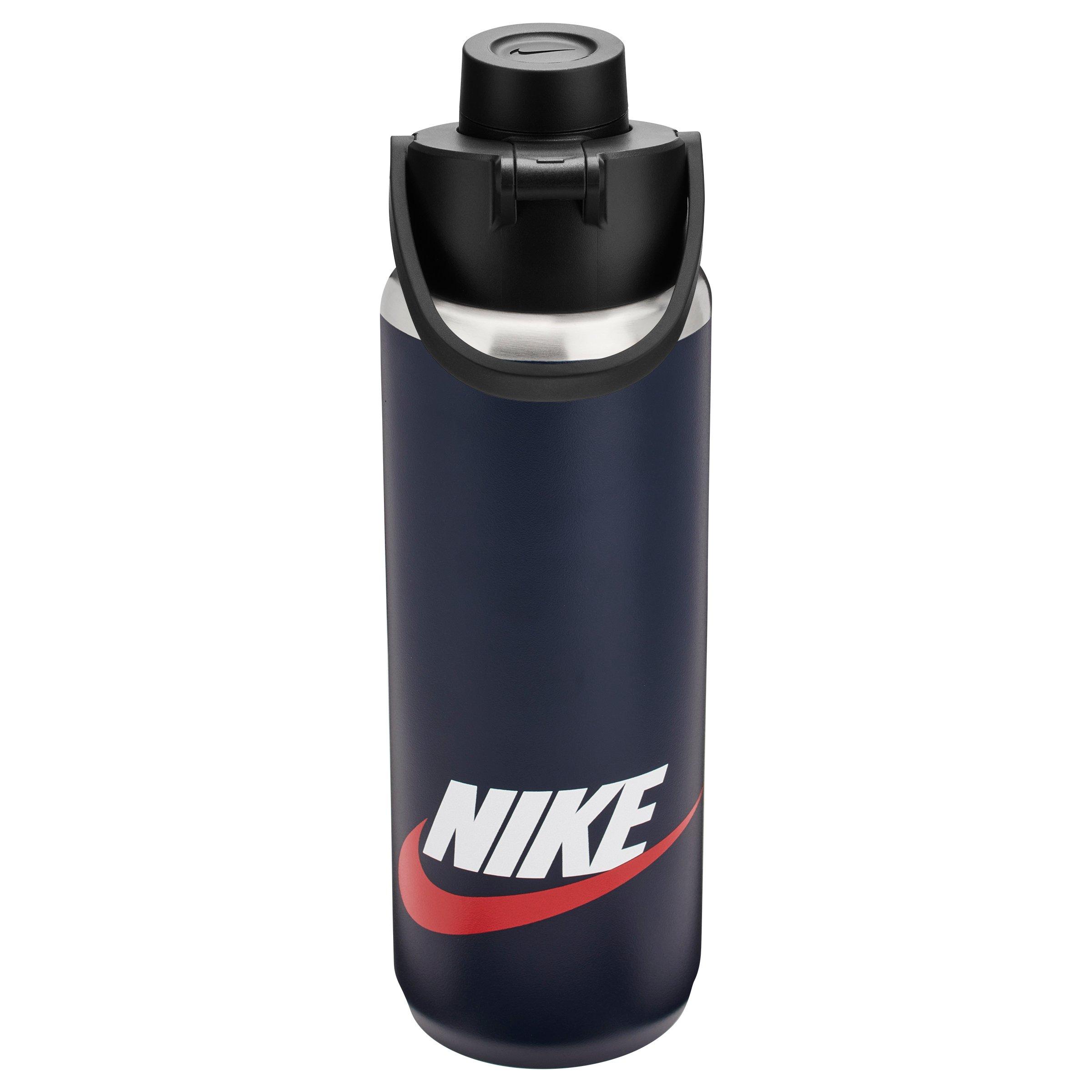Nike Recharge Stainless Steel Chug Water Bottle 24oz - NAVY/BLACK Thumbnail View 1