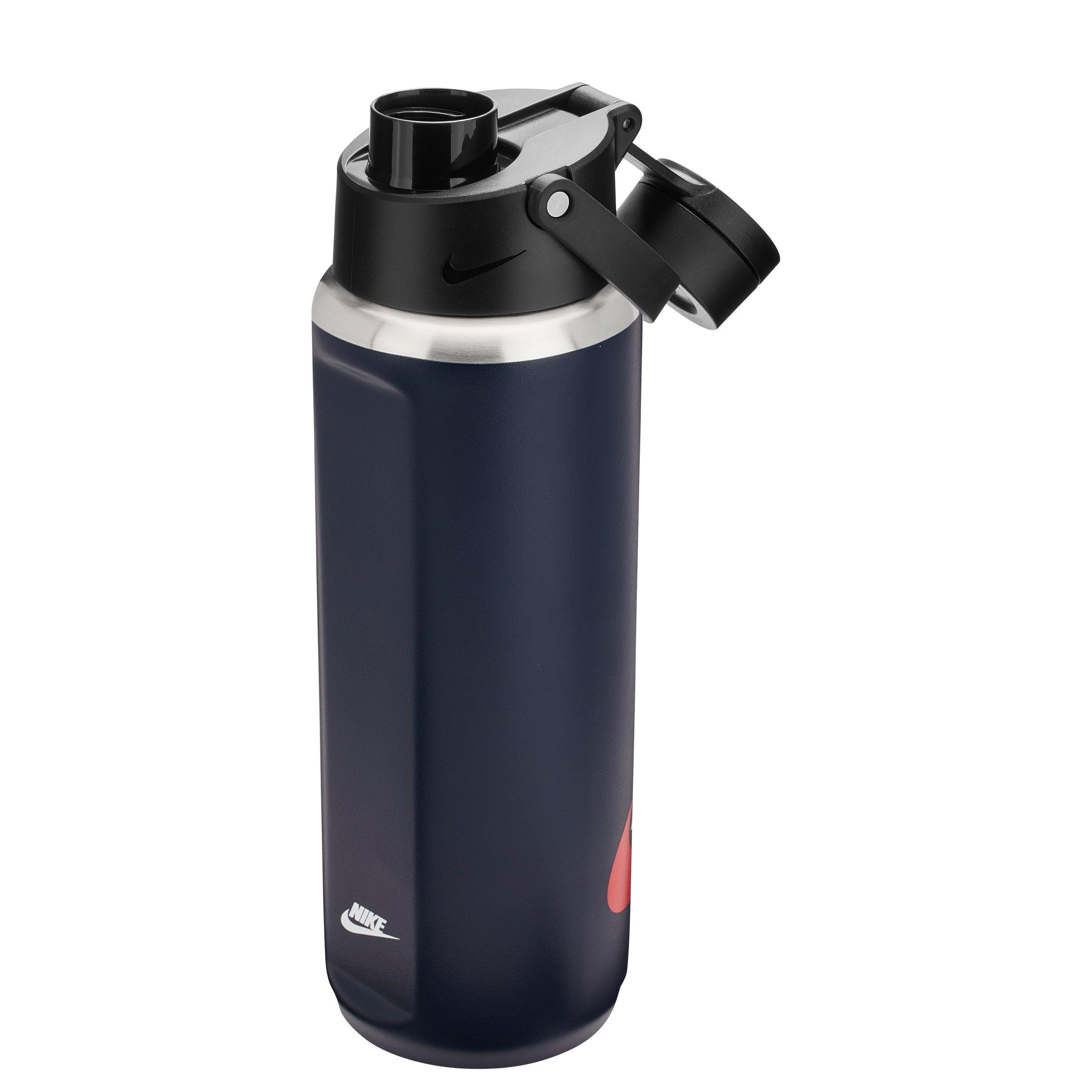 Nike Recharge Stainless Steel Chug Water Bottle 24oz - NAVY/BLACK Thumbnail View 3