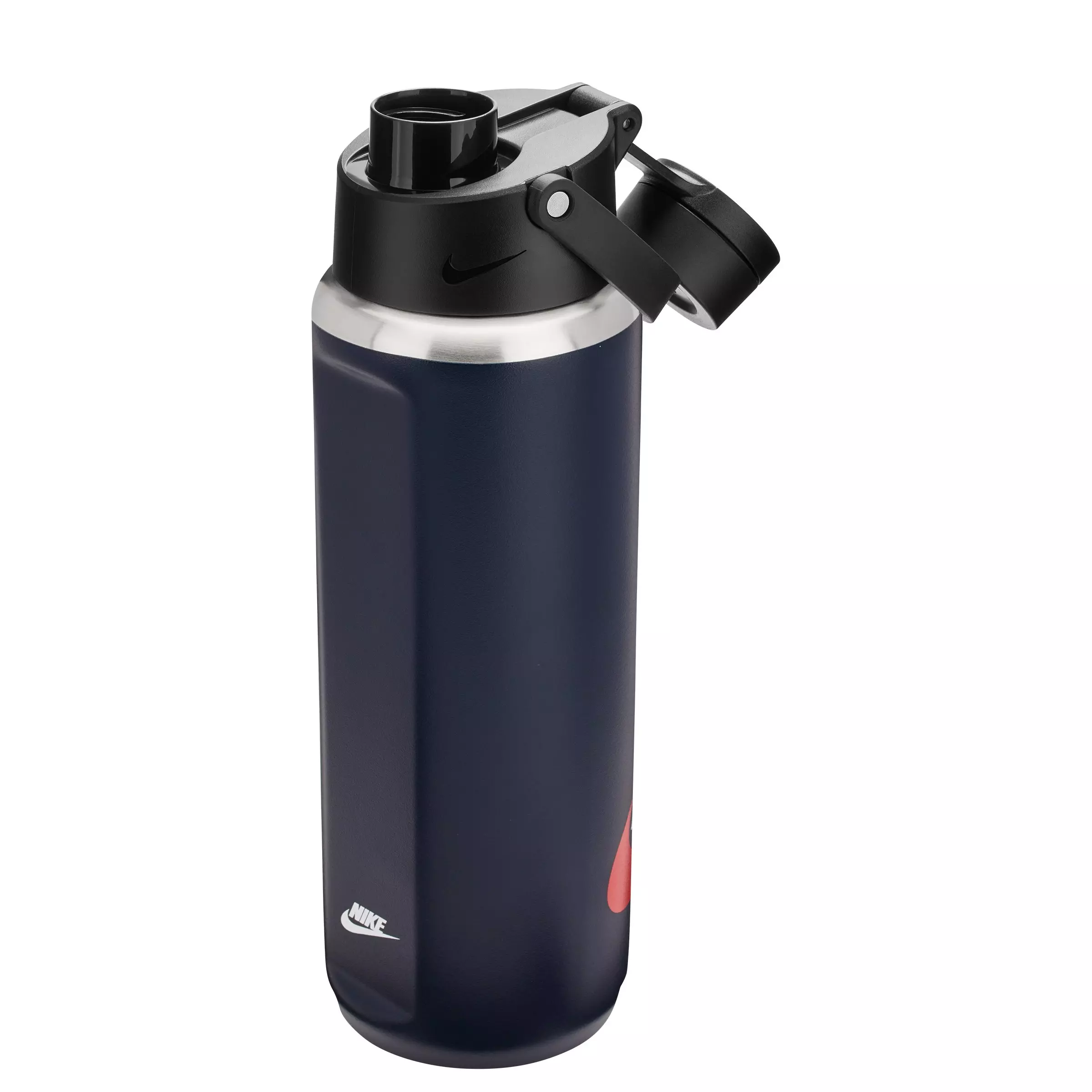 Nike Recharge Stainless Steel Chug Water Bottle 24oz - NAVY/BLACK