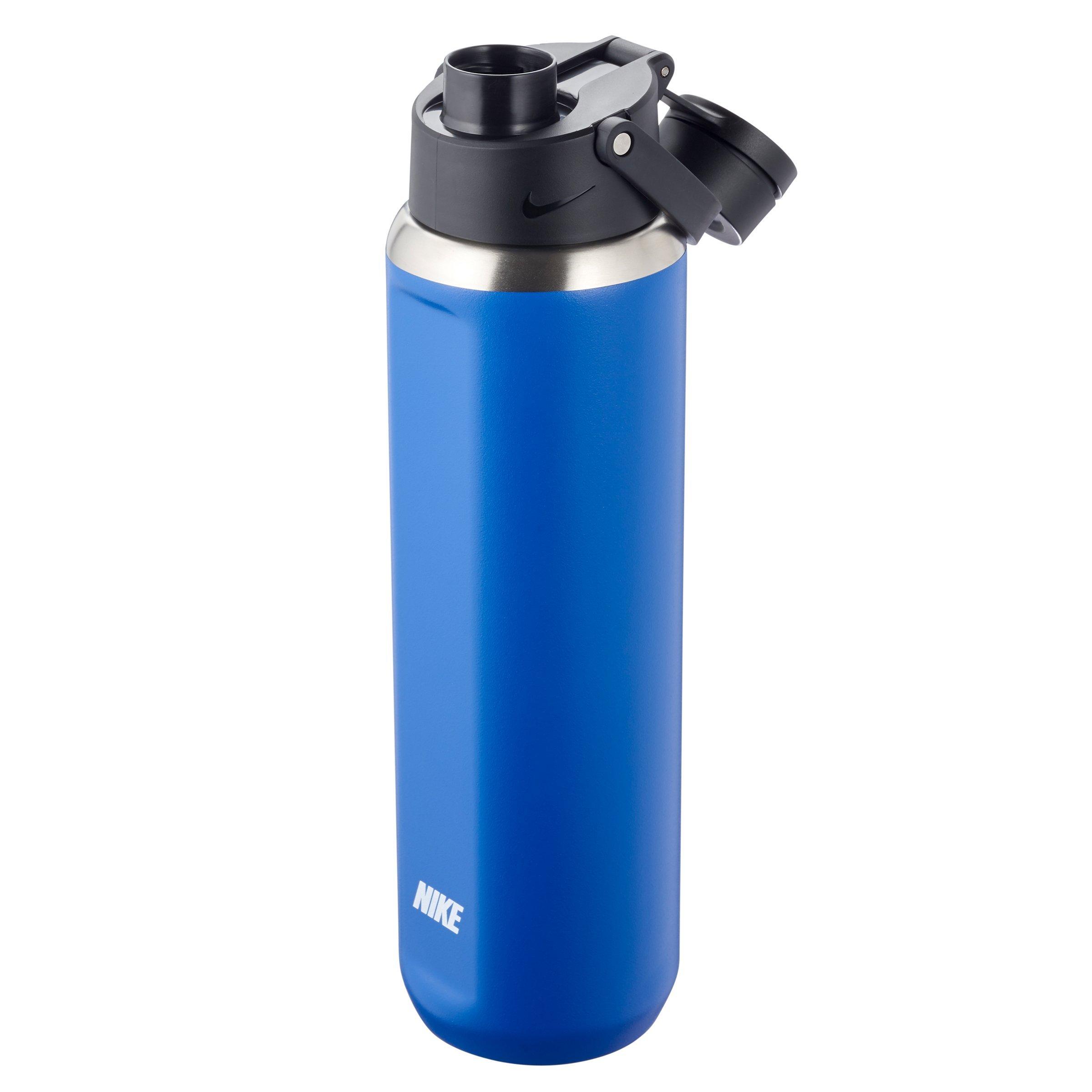 Nike Recharge Stainless Steel Chug Water Bottle 24oz - ROYAL/WHITE Thumbnail View 3