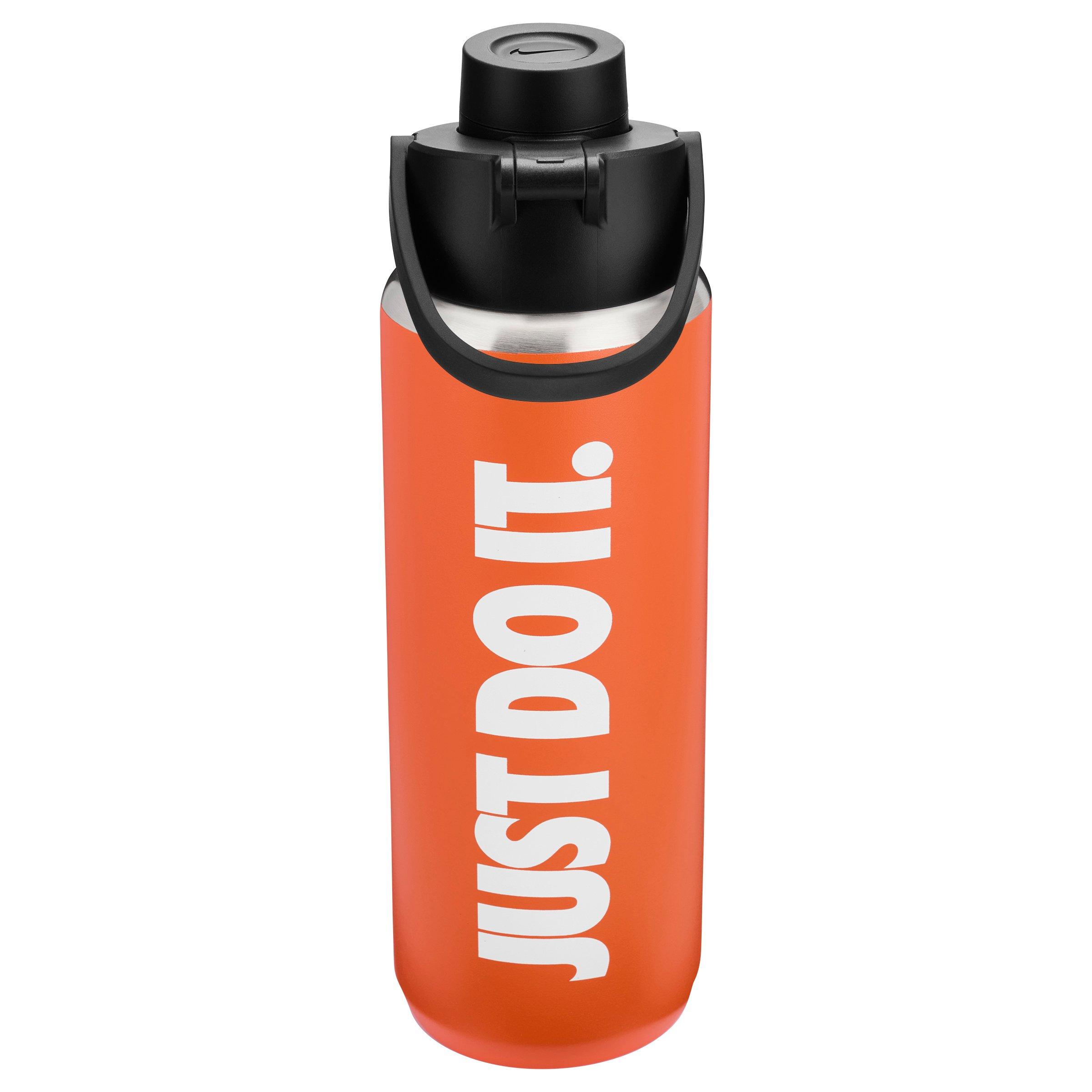 Nike Recharge Stainless Steel Chug Water Bottle 24oz - ORANGE/BLACK Thumbnail View 1