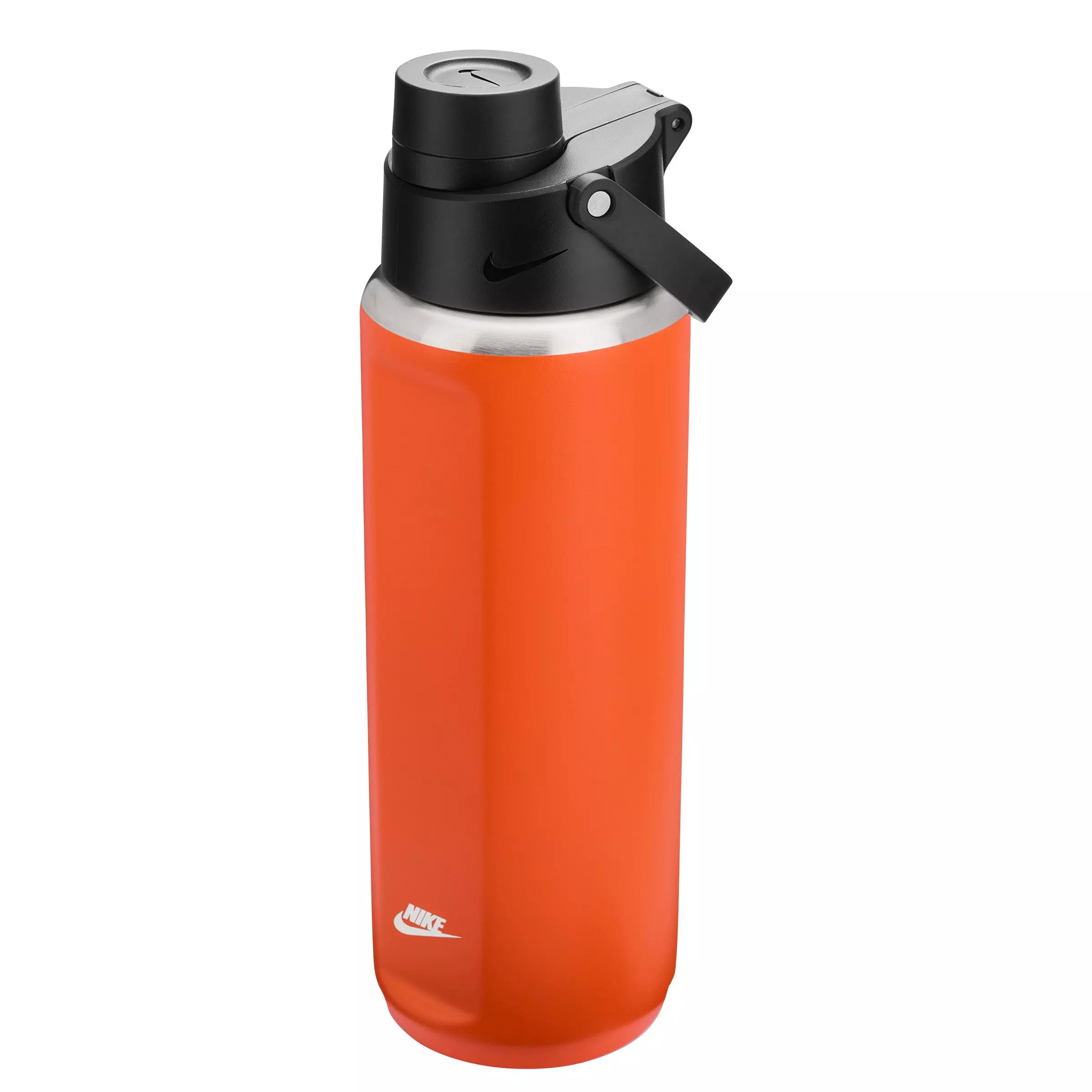 Nike Recharge Stainless Steel Chug Water Bottle 24oz - ORANGE/BLACK