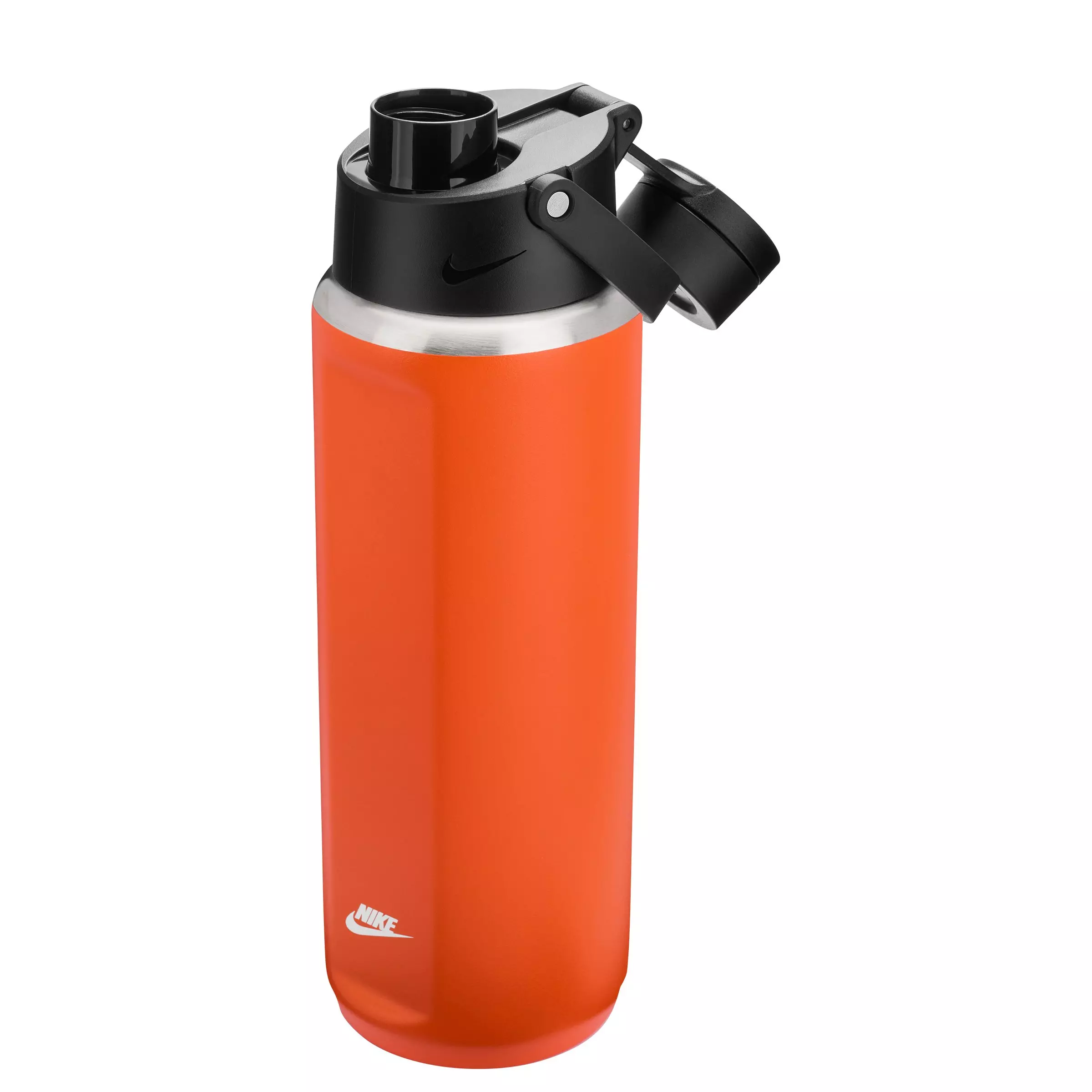 Nike Recharge Stainless Steel Chug Water Bottle 24oz - ORANGE/BLACK