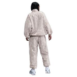 Nike Women's Sportswear Woven Printed Jacket - Beige