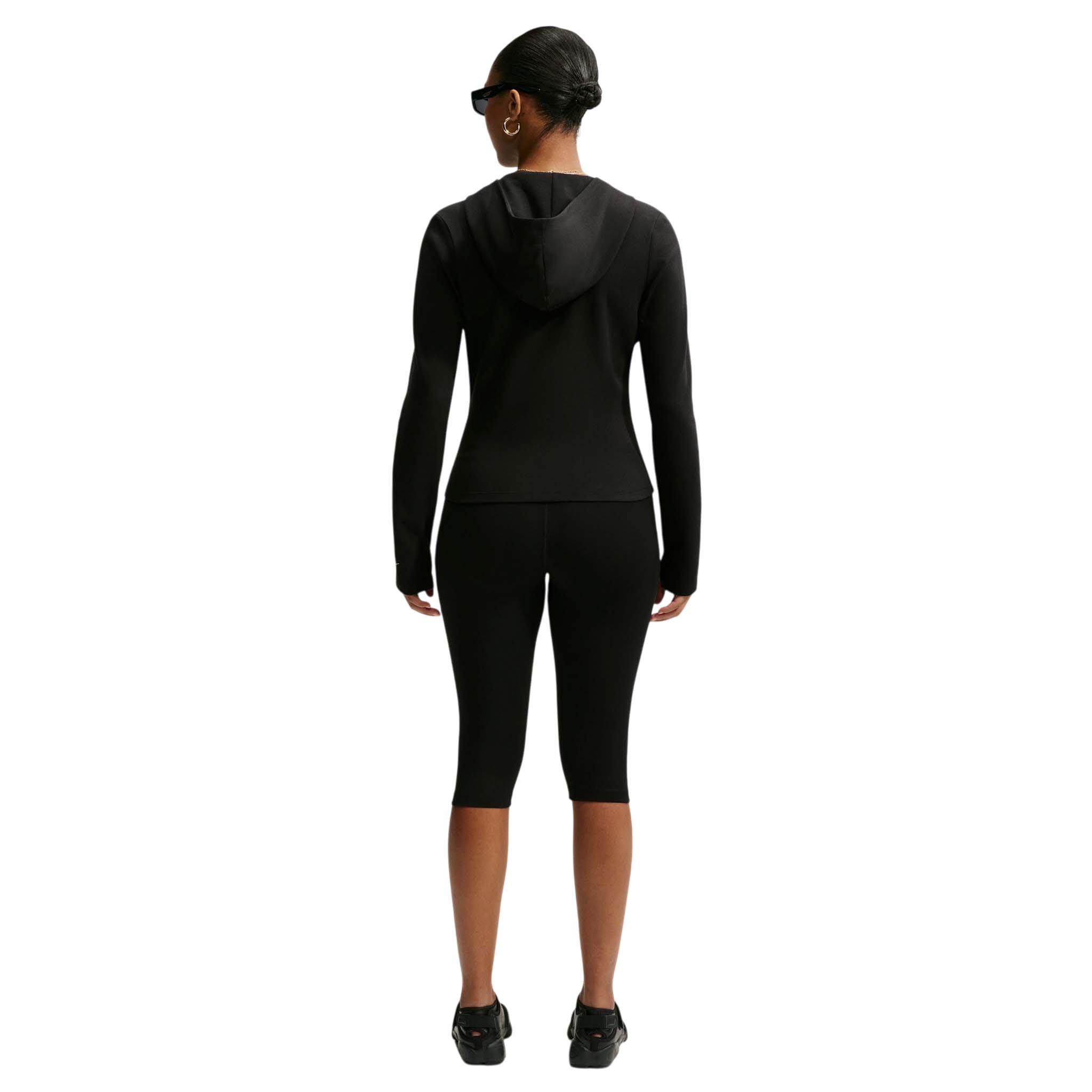 Nike Women's Sportswear Chill Knit Slim Jacket - Black - BLACK