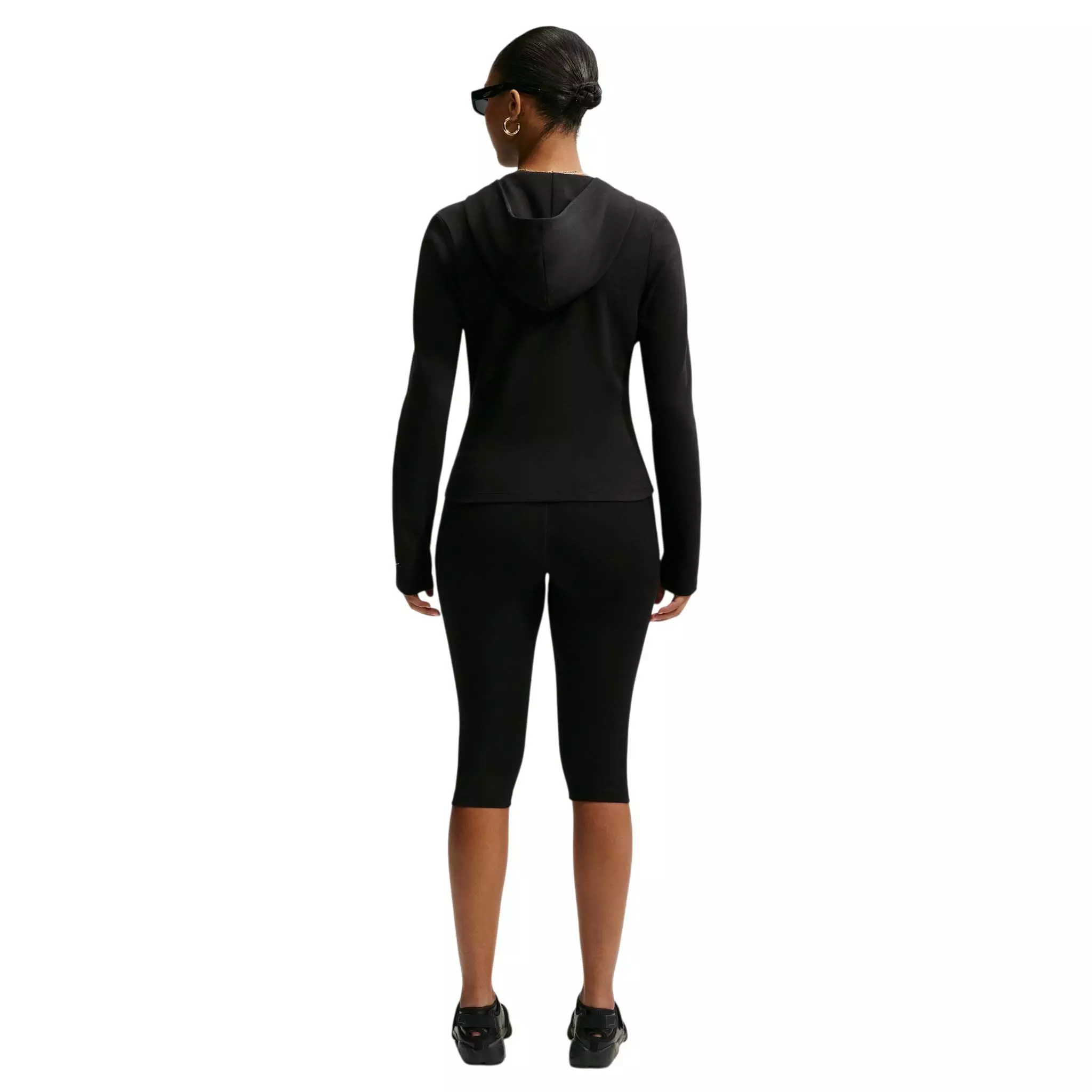 Nike Women's Sportswear Chill Knit Slim Jacket - Black - BLACK