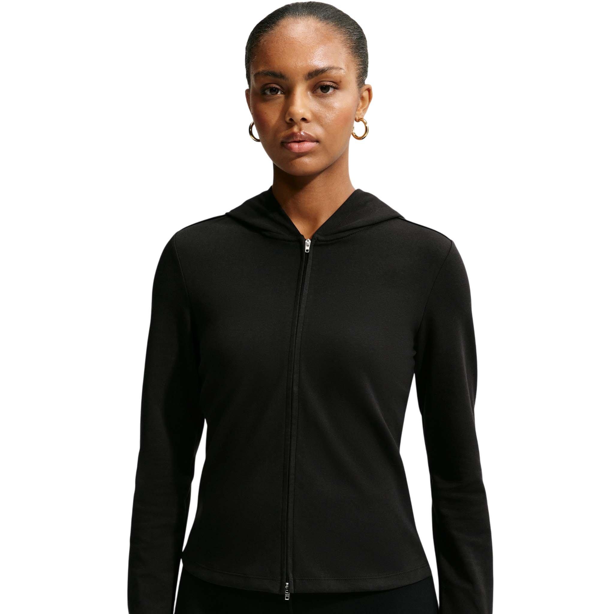 Nike Women's Sportswear Chill Knit Slim Jacket - Black - BLACK