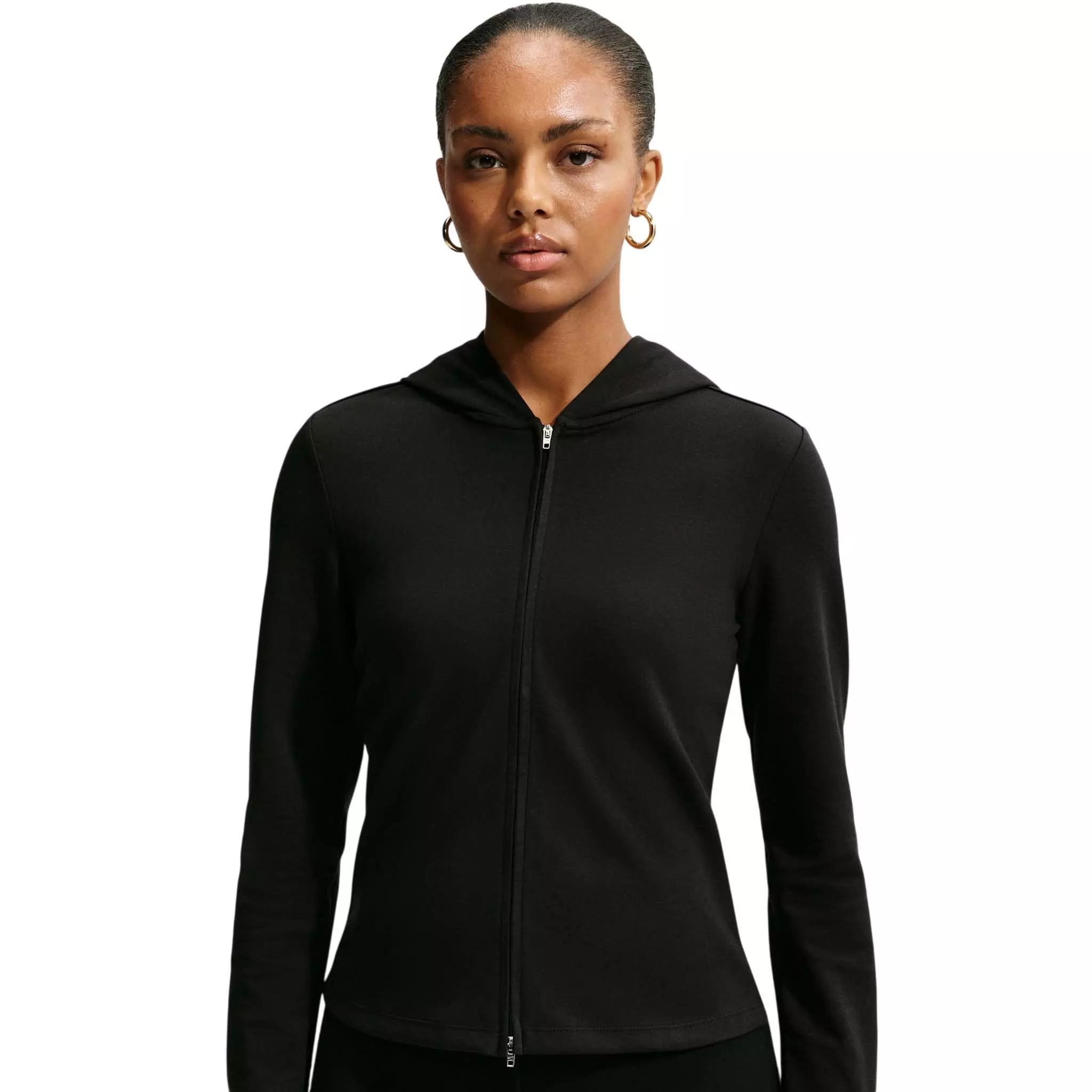 Nike Women's Sportswear Chill Knit Slim Jacket - Black - BLACK