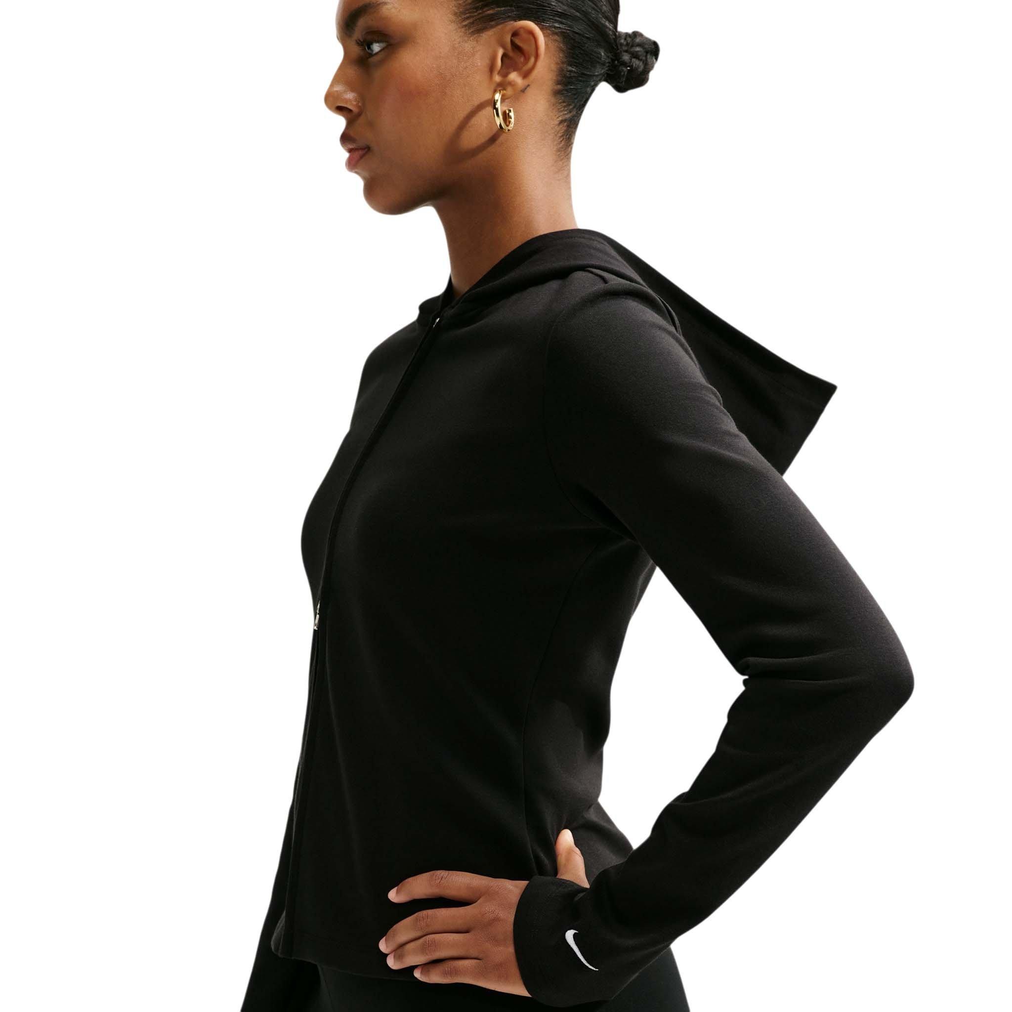 Nike Women's Sportswear Chill Knit Slim Jacket - Black - BLACK