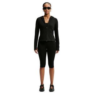 Nike Women's Sportswear Chill Knit Slim Jacket - Black - BLACK