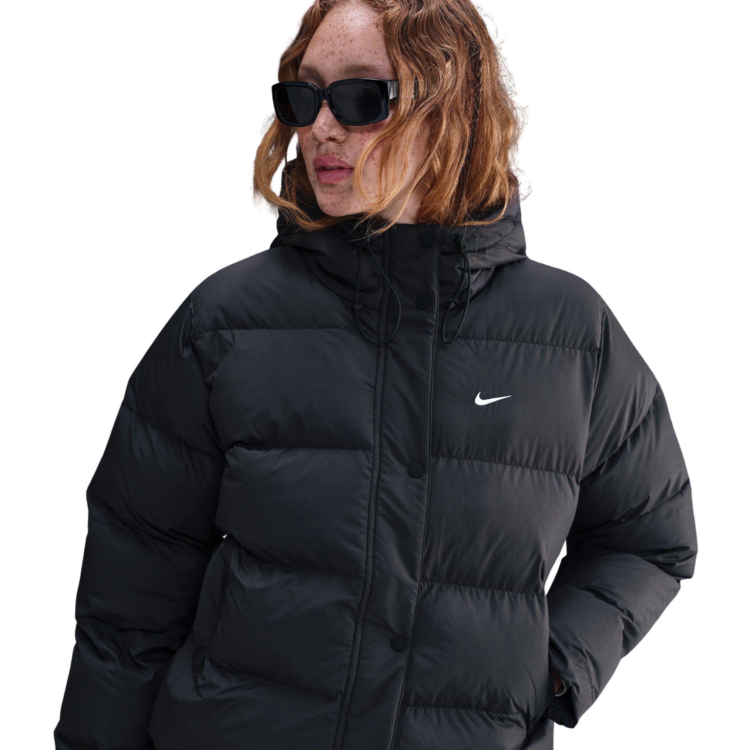 Nike Women's Sportswear Therma-FIT Puffer Jacket - Black - BLACK Thumbnail View 1