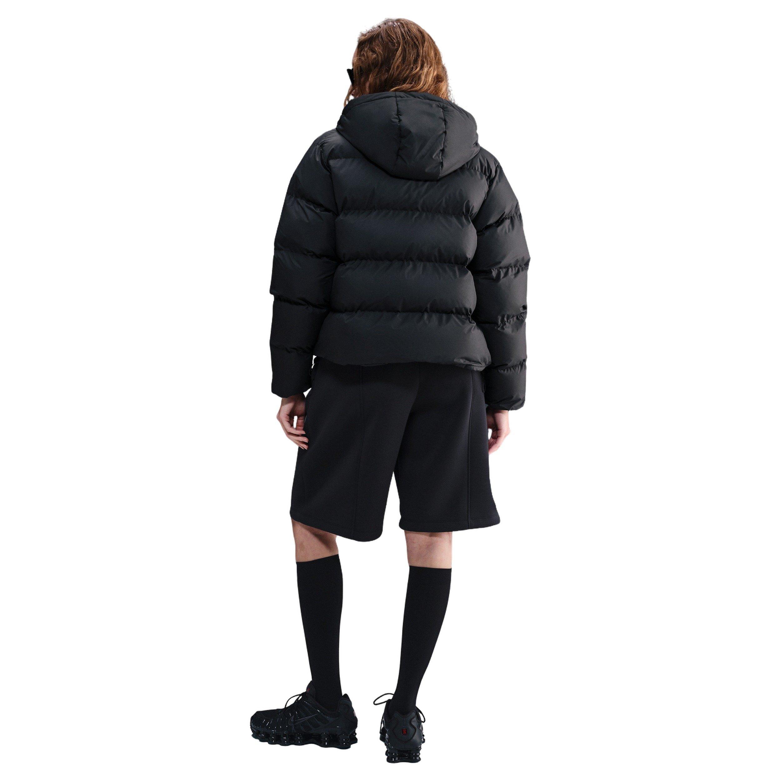 Nike Women's Sportswear Therma-FIT Puffer Jacket - Black - BLACK Thumbnail View 5