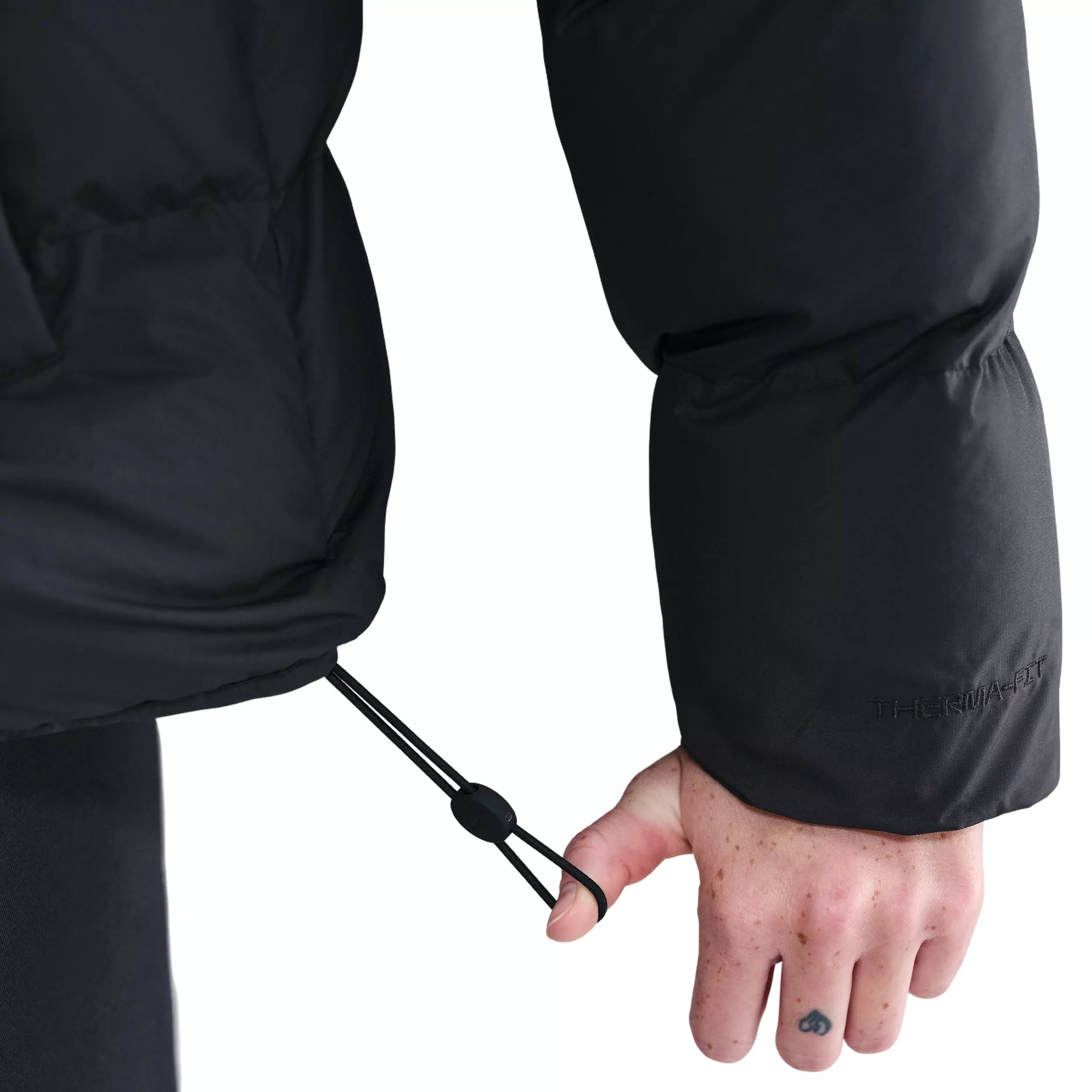 Nike Women's Sportswear Therma-FIT Puffer Jacket - Black - BLACK