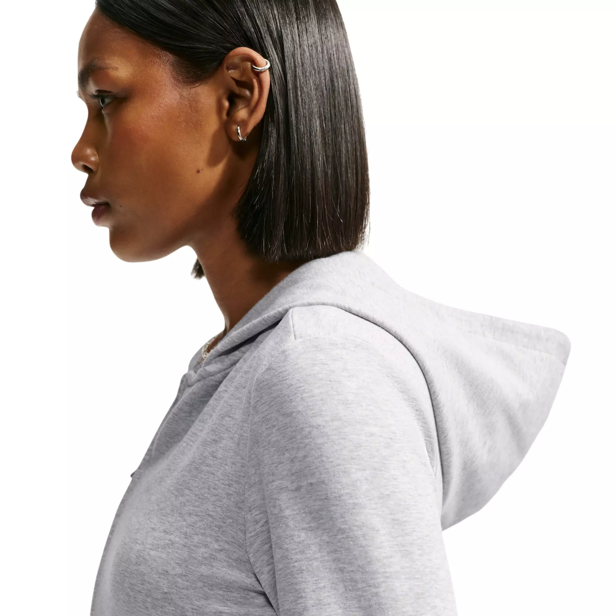 Nike Women's Sportswear Chill Knit Slim Jacket - Grey - GREY