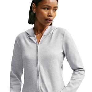 Nike Women's Sportswear Chill Knit Slim Jacket - Grey - GREY