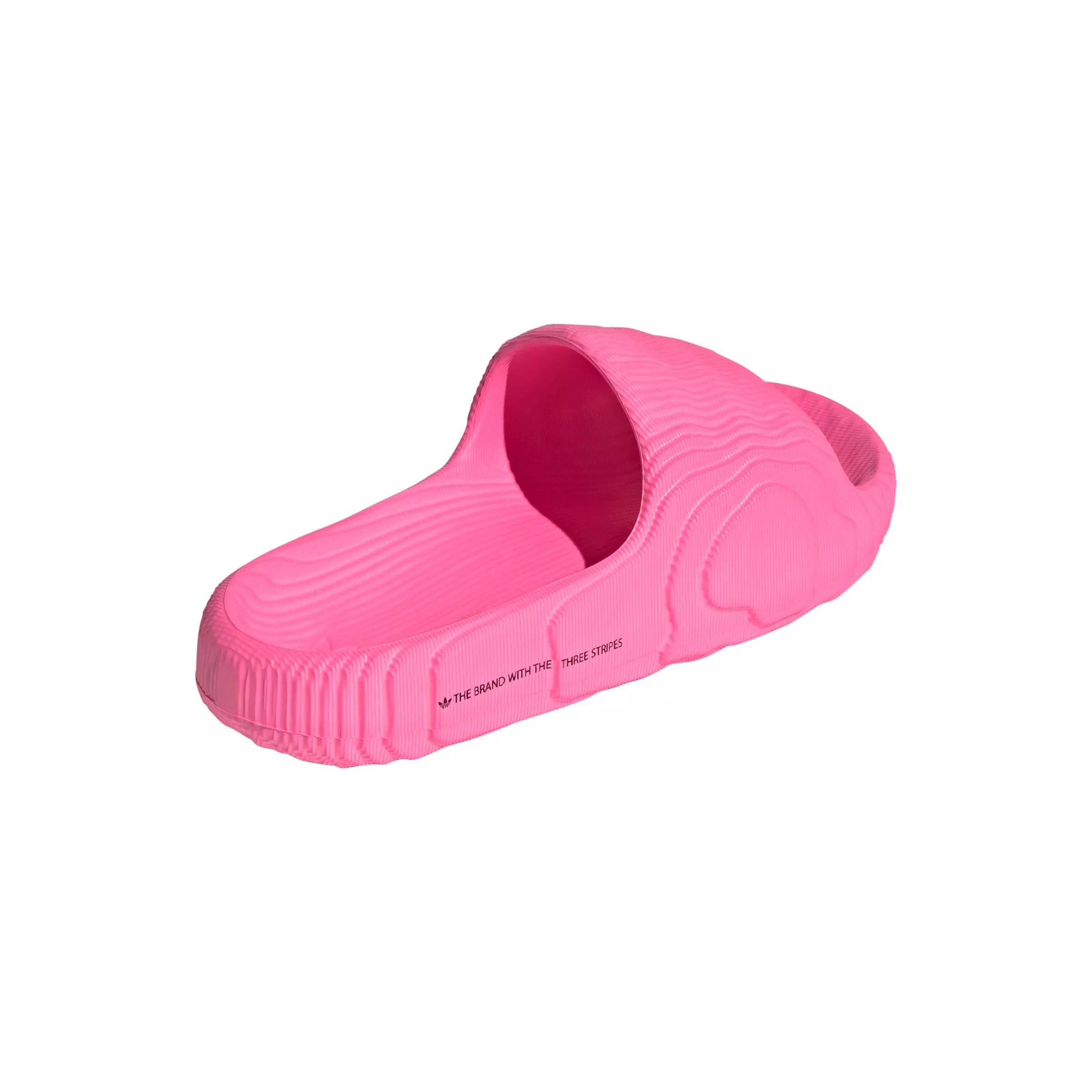 adidas Originals Adilette 22 "Lucid Pink/Core Black/Lucid Pink" Women's Slide - PINK/BLACK/PINK