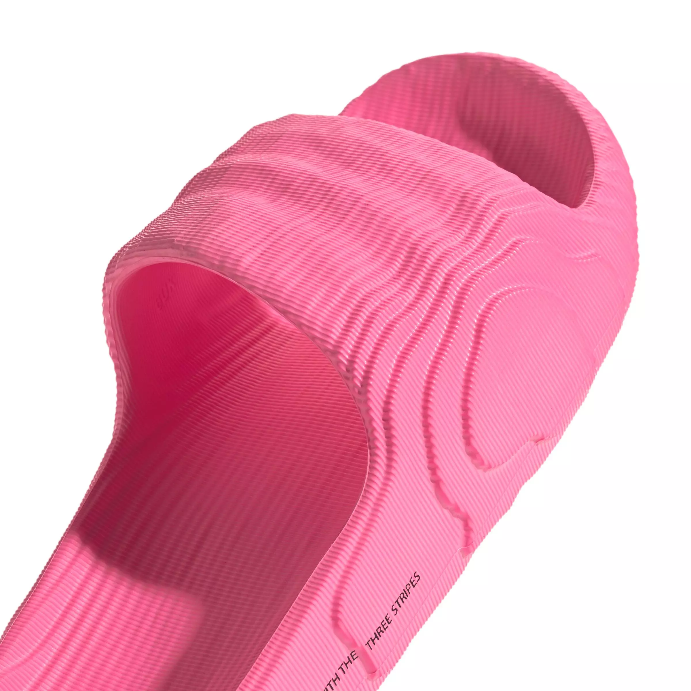 adidas Originals Adilette 22 "Lucid Pink/Core Black/Lucid Pink" Women's Slide - PINK/BLACK/PINK