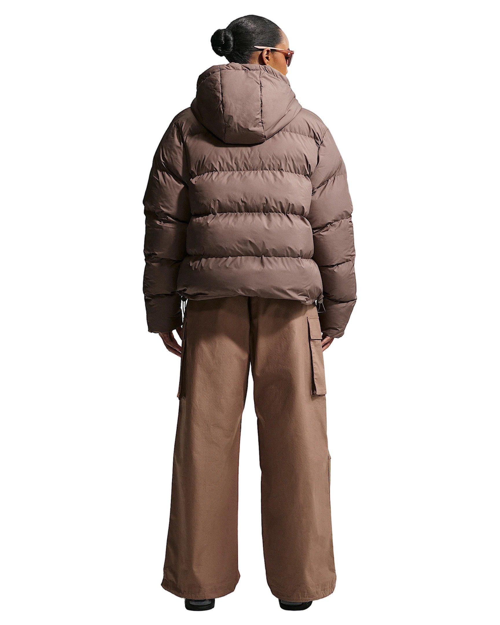 Nike Women's Sportswear Therma-FIT Puffer Jacket - Brown - BROWN Thumbnail View 6