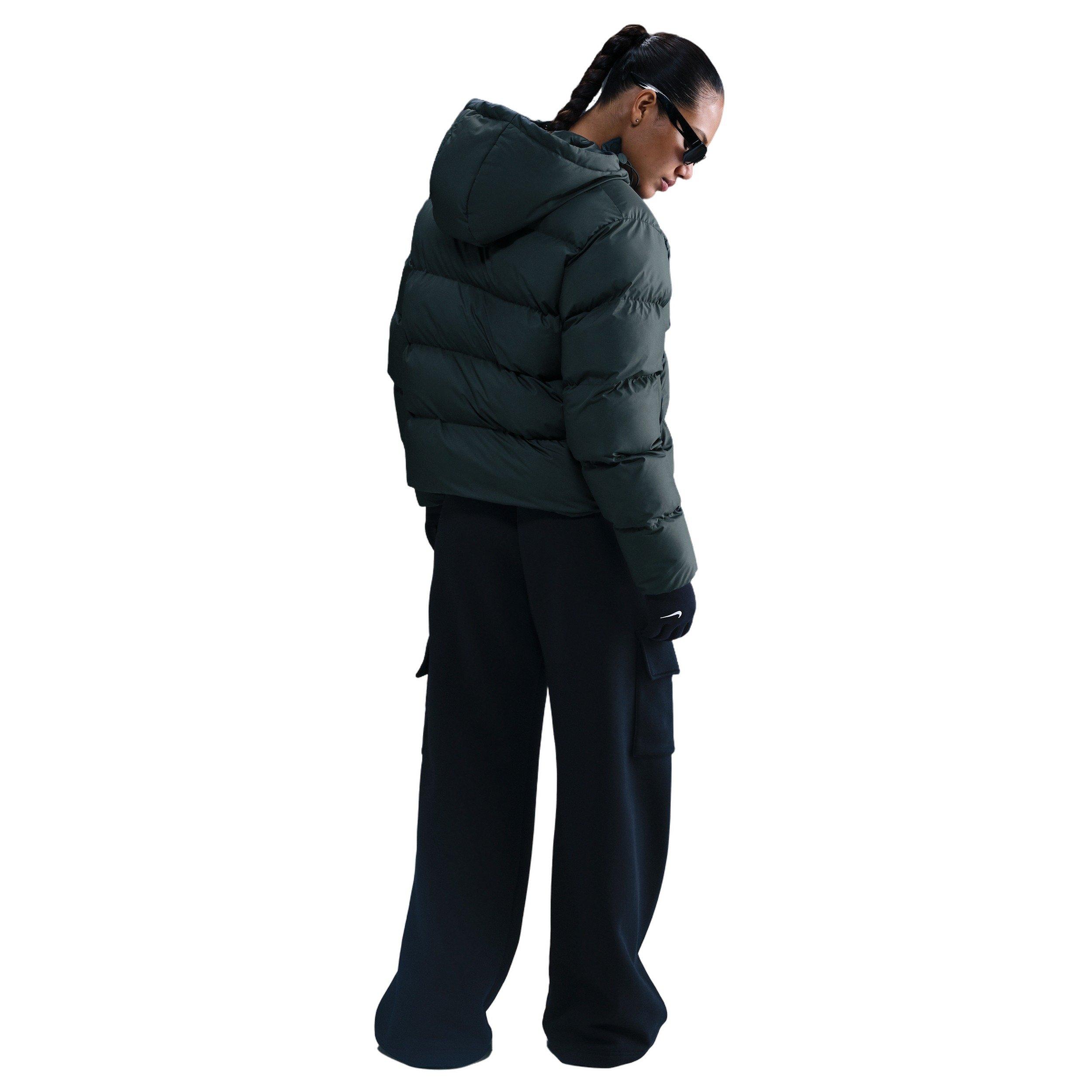 Nike Women's Sportswear Therma-FIT Puffer Jacket - Green - GREEN Thumbnail View 5