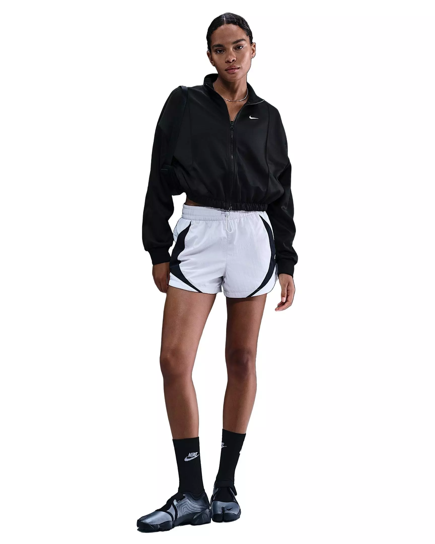 Nike Women's Sportswear Track Jacket - Black - BLACK