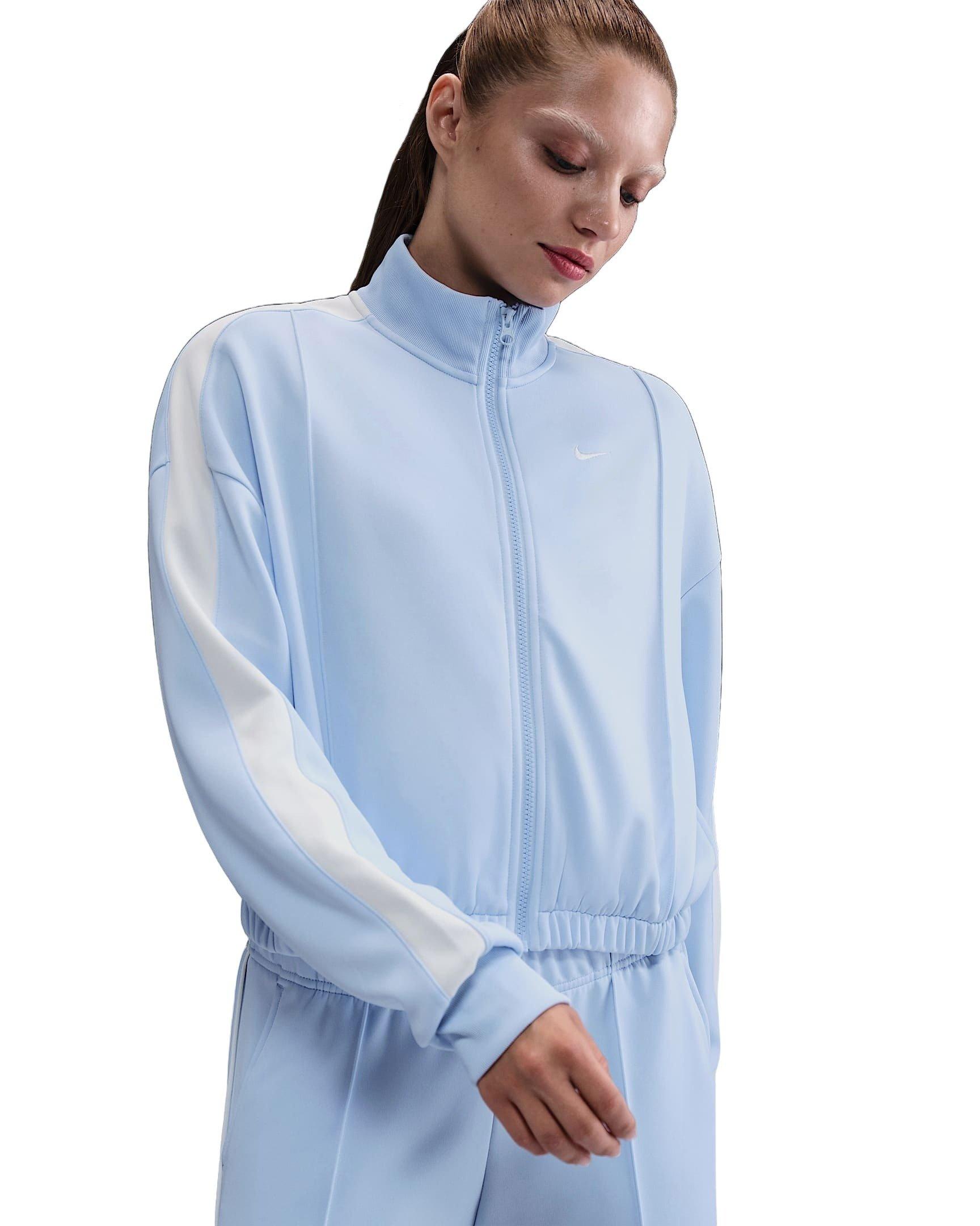 Nike Women's Sportswear Track Jacket - Blue - BLUE Thumbnail View 1