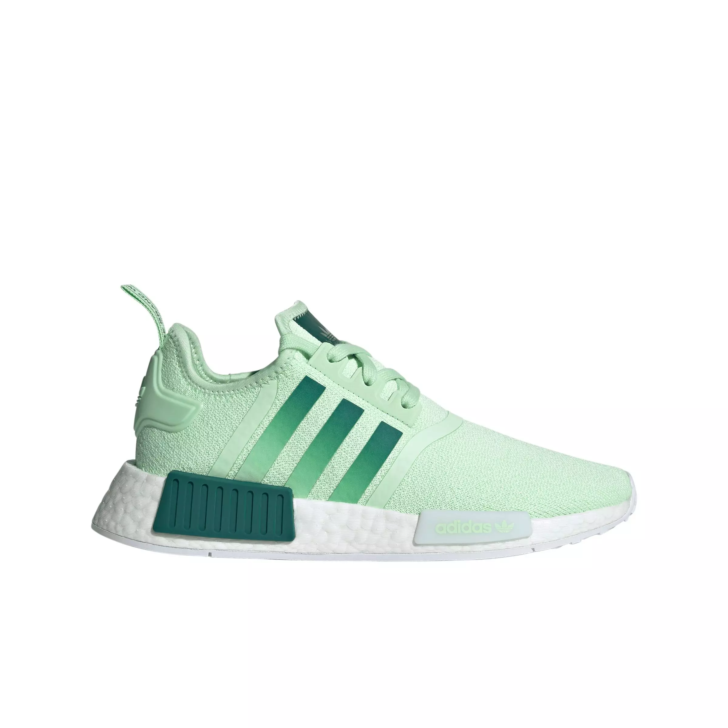 adidas Originals NMD_R1 "Light Green/Forest Green/White" Women's Shoe - LT GREEN/GREEN/WHITE