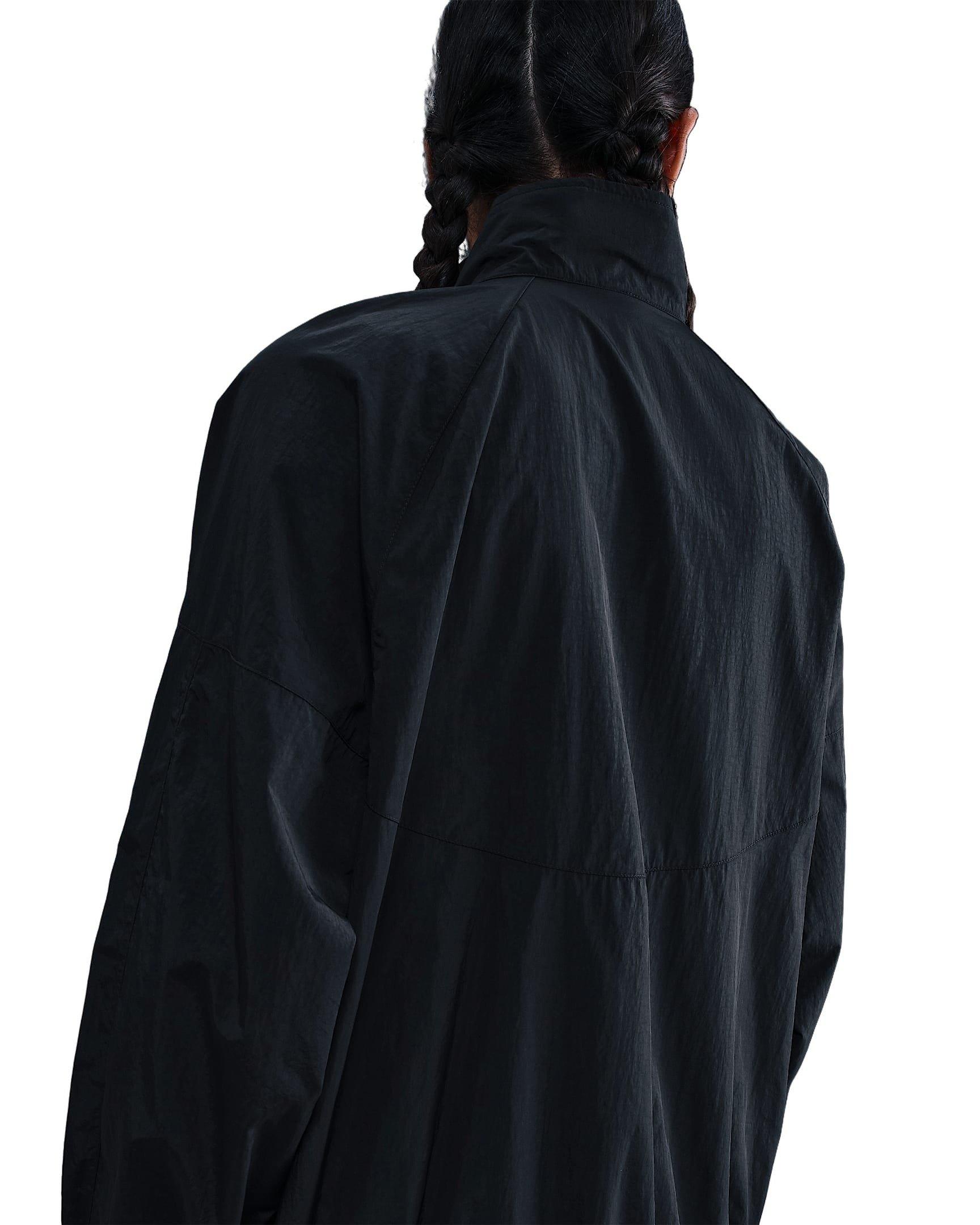 Nike Women's Sportswear Windrunner Oversized Jacket -Black - BLACK Thumbnail View 2