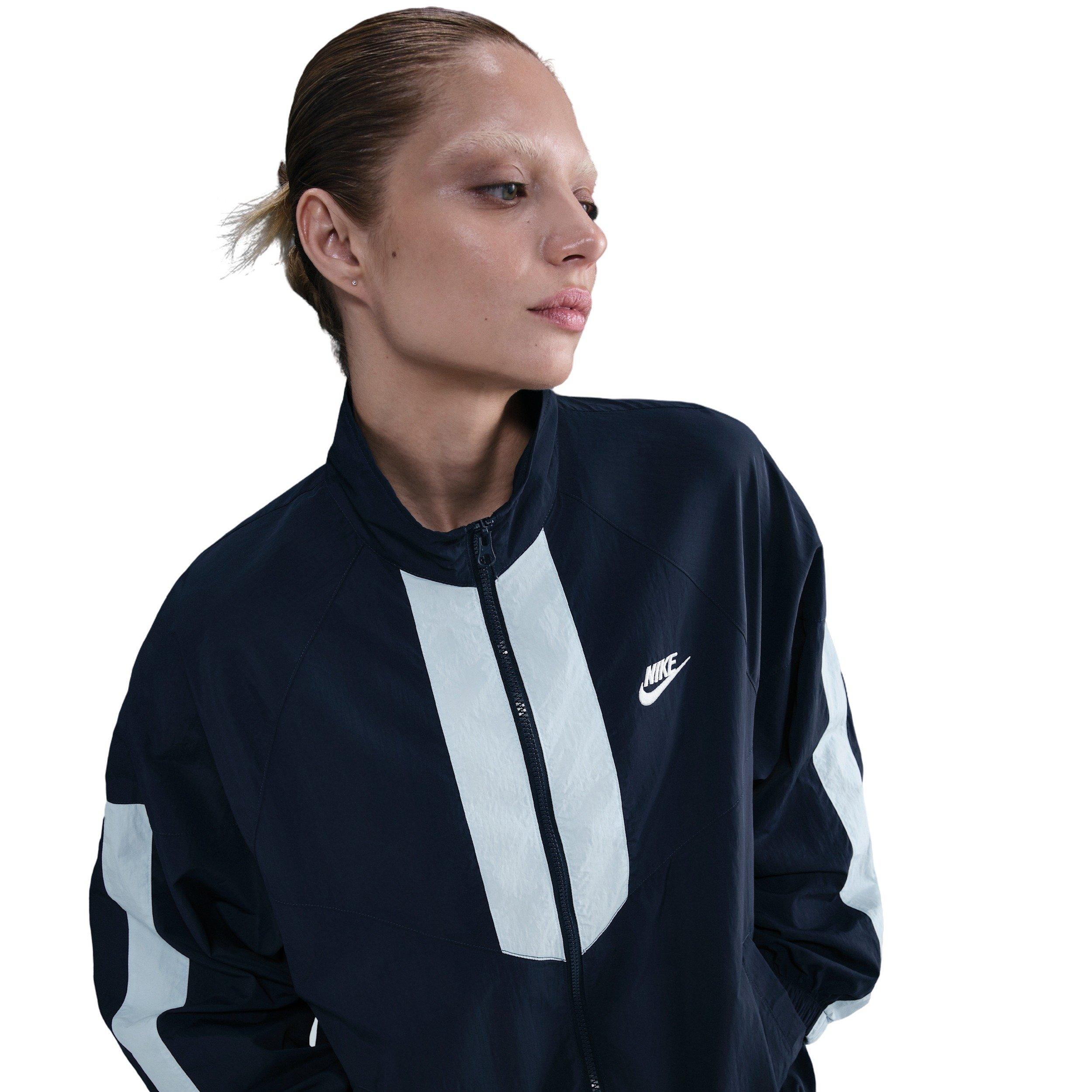 Nike Women's Sportswear Windrunner Oversized Jacket -Navy - NAVY Thumbnail View 1