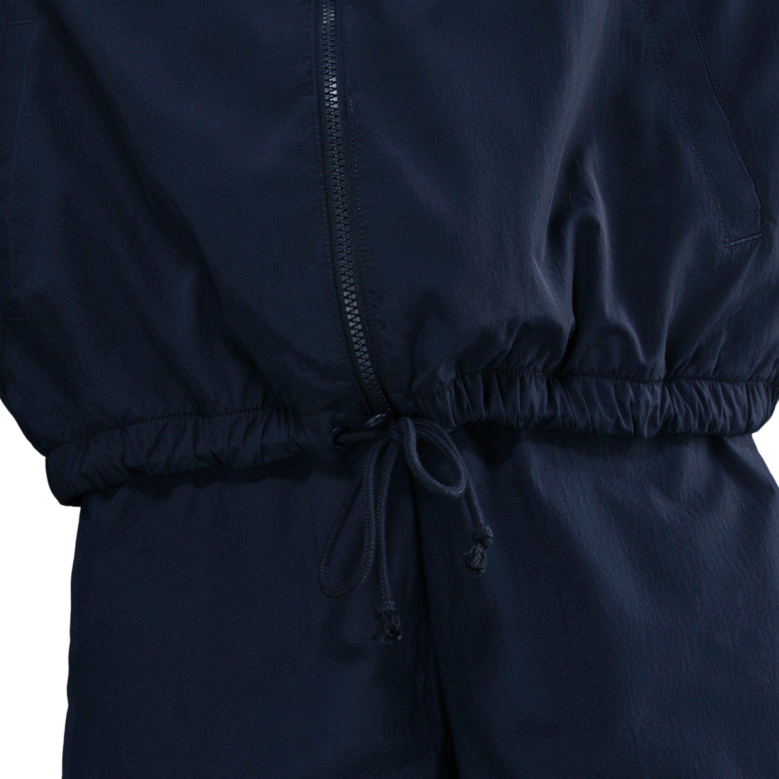 Nike Women's Sportswear Windrunner Oversized Jacket -Navy - NAVY Thumbnail View 6
