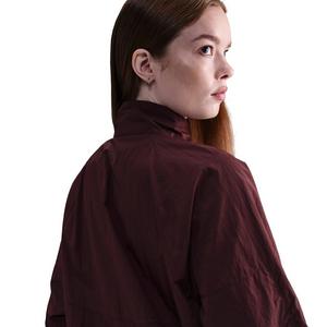 Nike Women's Sportswear Windrunner Oversized Jacket -Burgundy