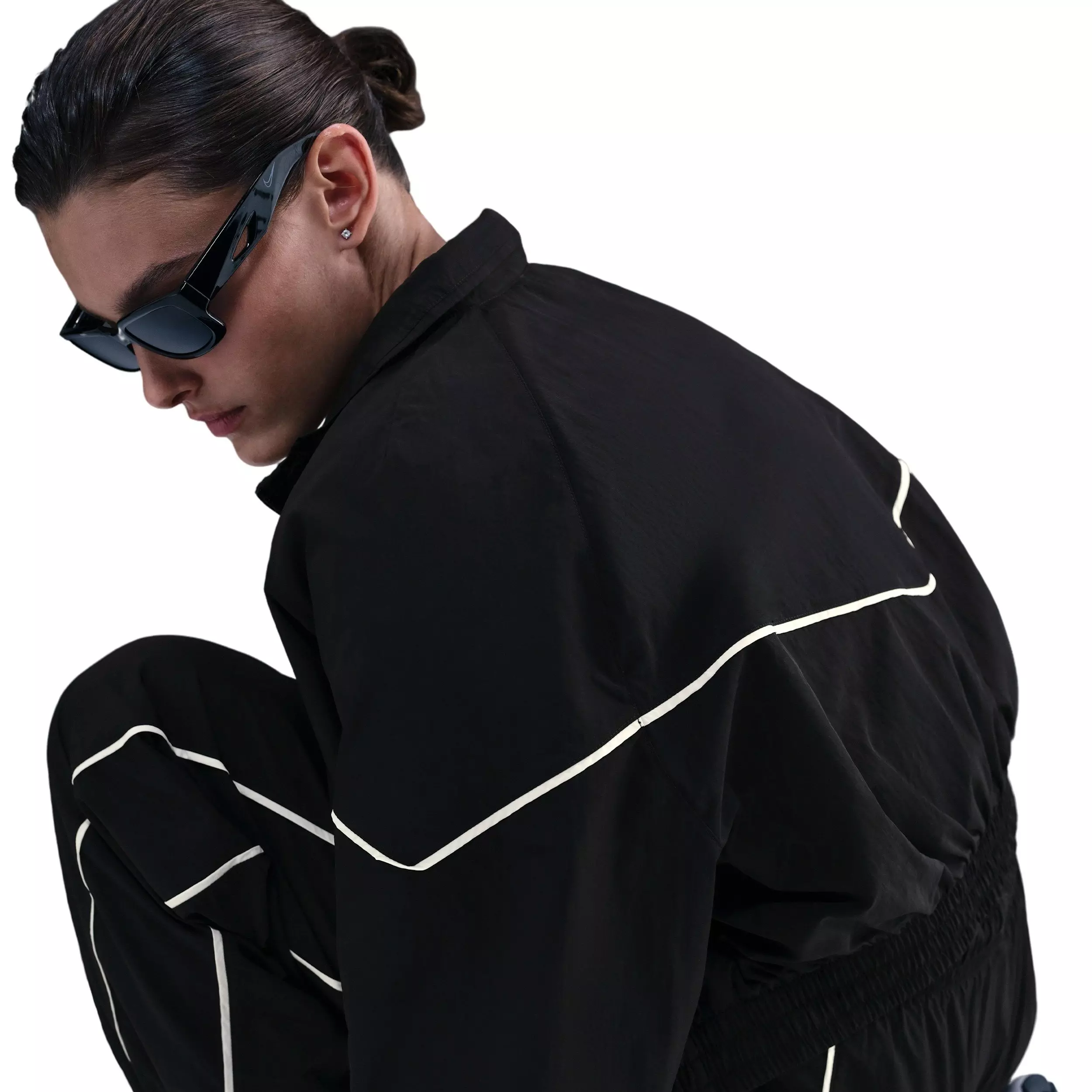 Nike Women's Sportswear Windrunner Woven Jacket - Black - BLACK