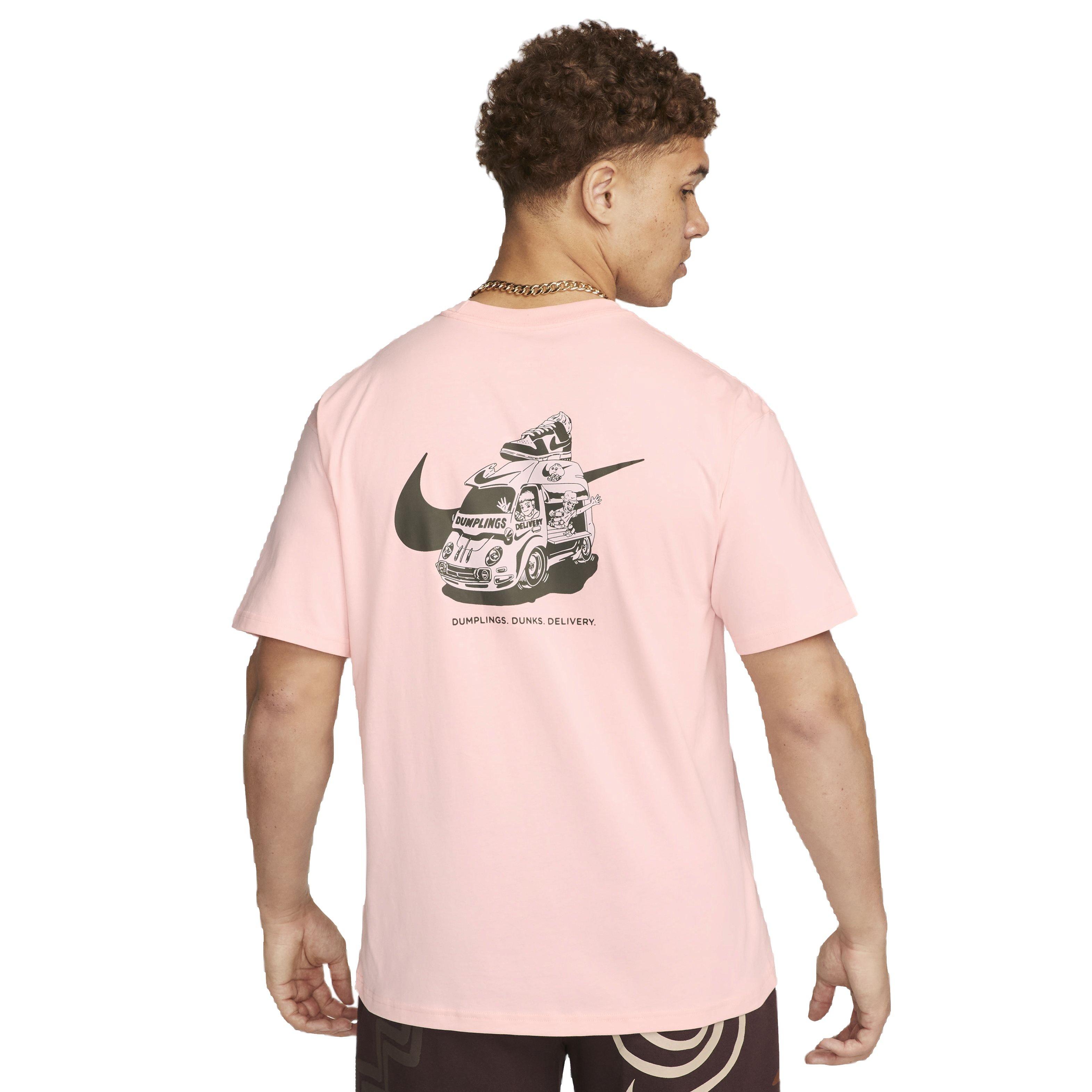 Nike Men's Sportswear Max90 T-Shirt Pink