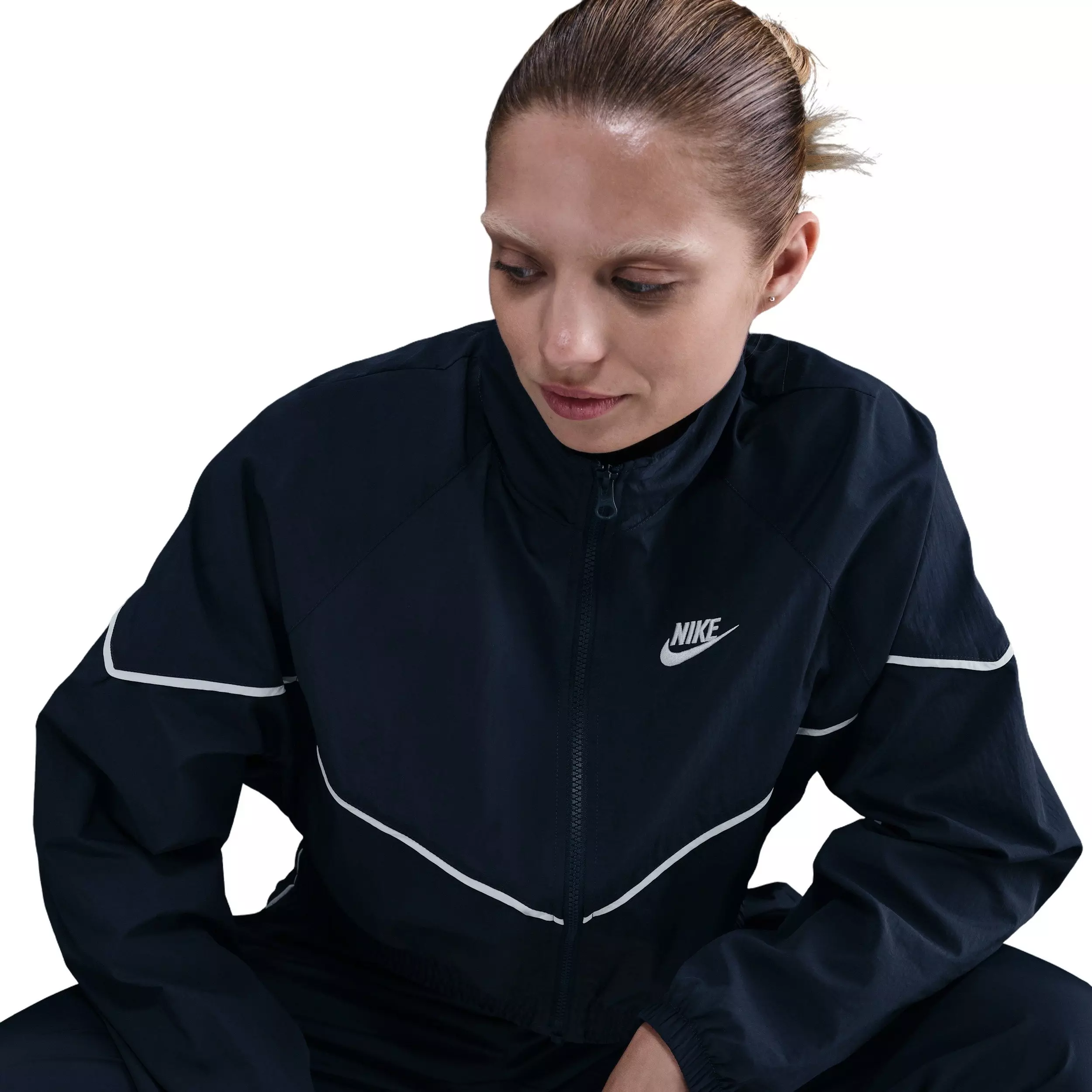 Nike Women's Sportswear Windrunner Woven Jacket -Navy - NAVY