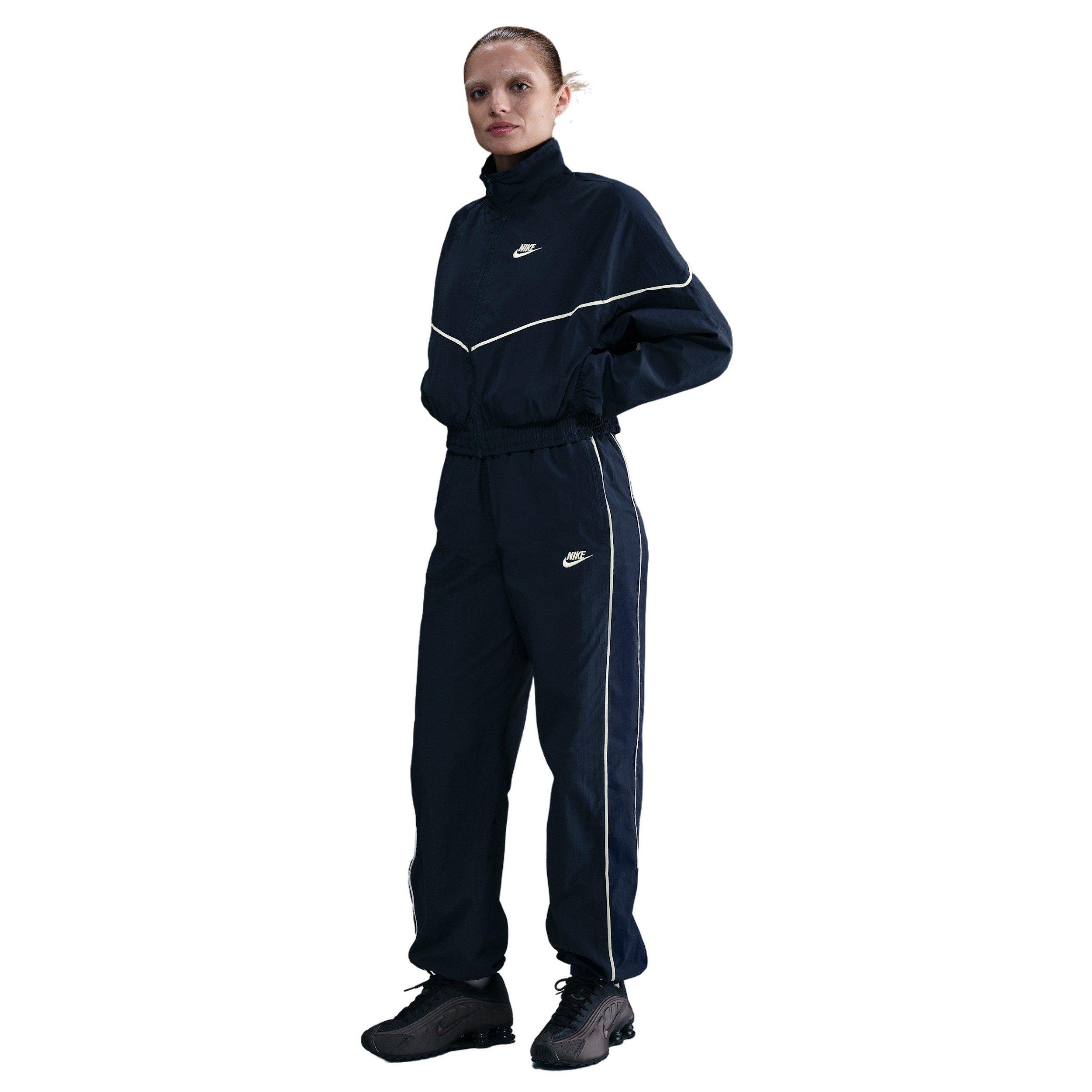 Nike Women's Sportswear Windrunner Woven Jacket - Navy - NAVY Thumbnail View 4