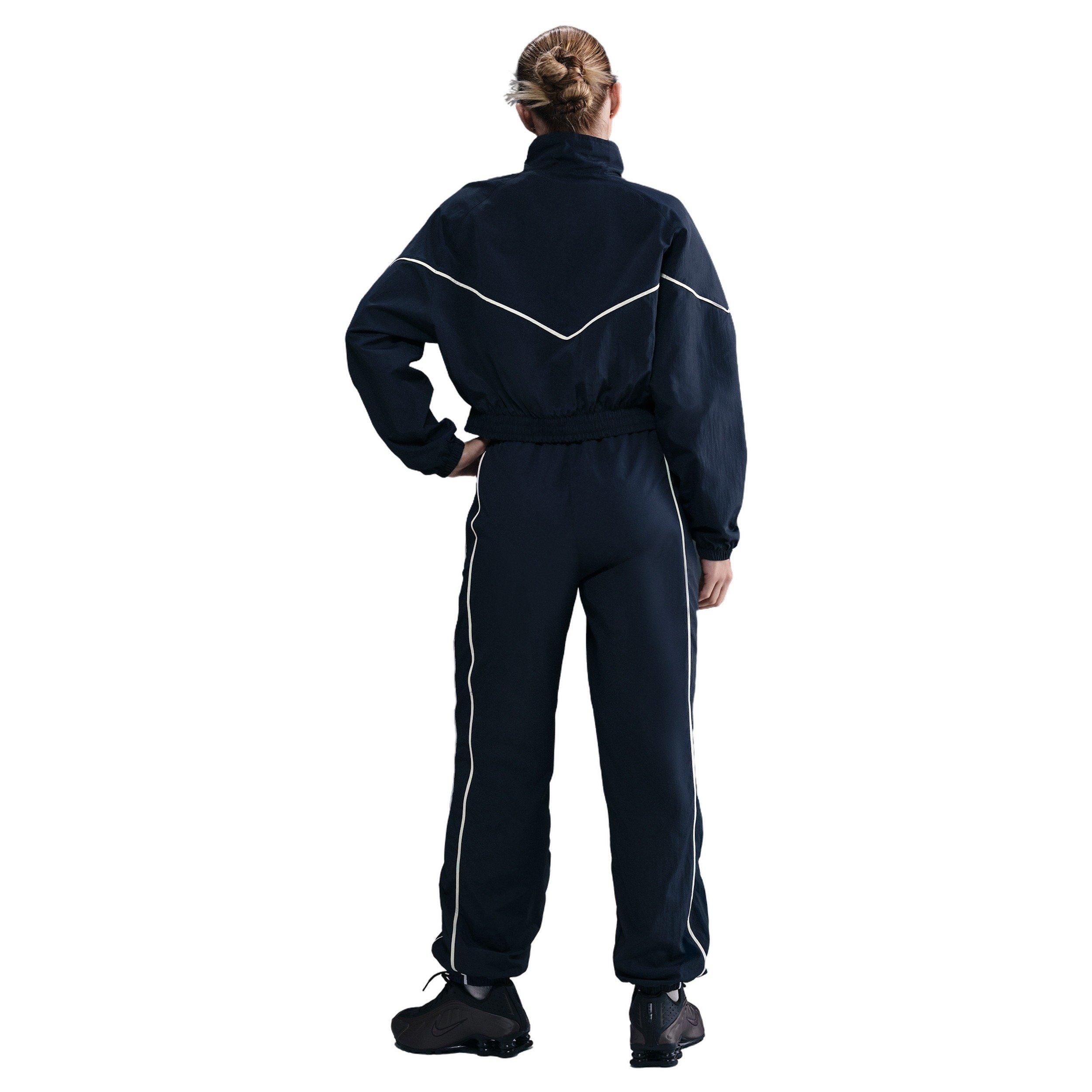 Nike Women's Sportswear Windrunner Woven Jacket -Navy - NAVY Thumbnail View 5