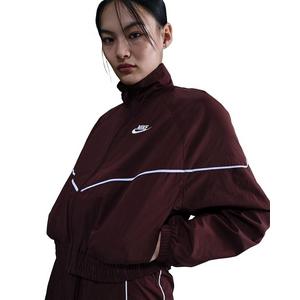 Nike Women's Sportswear Windrunner Woven Jacket -Burgundy