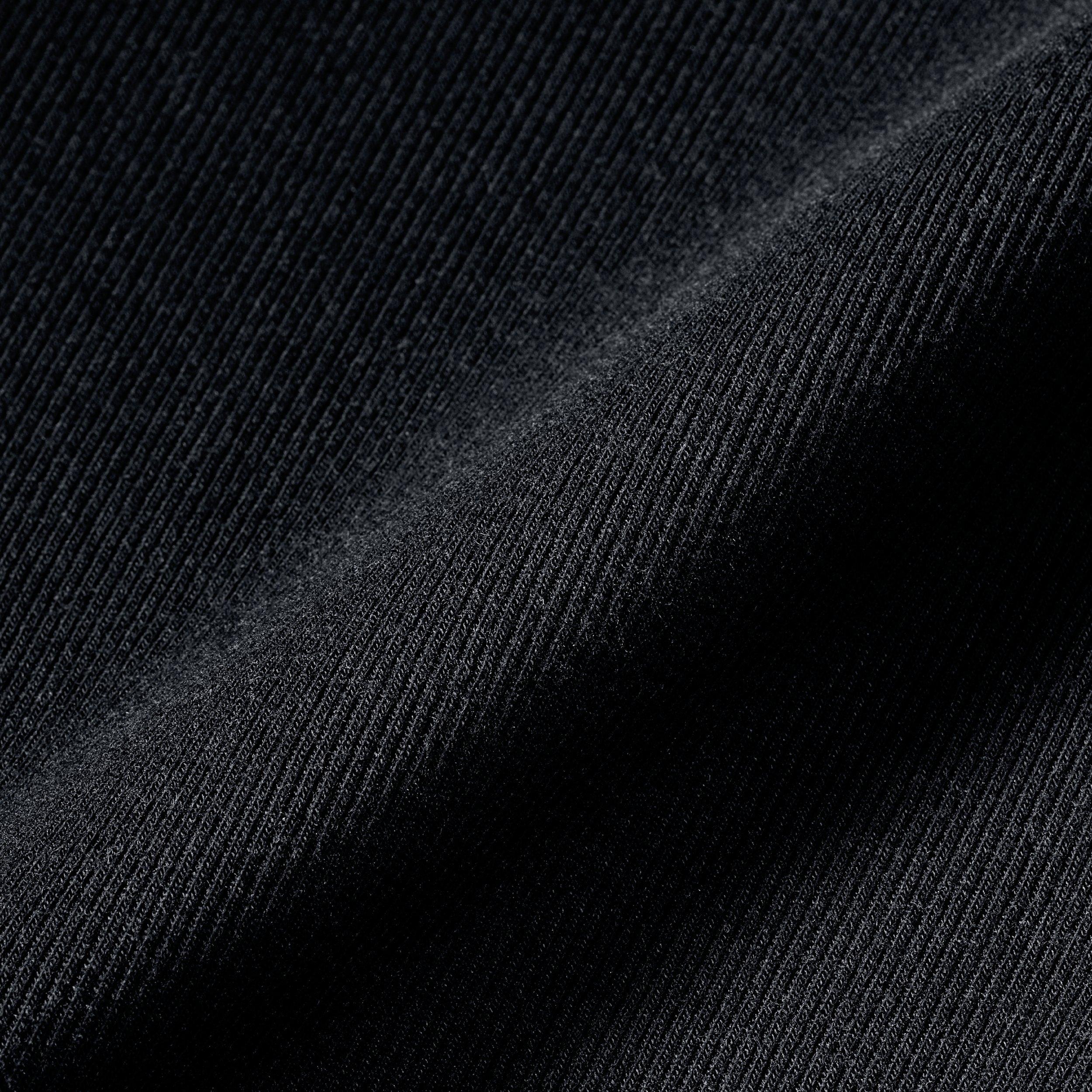 Nike Women's Sportswear Chill Knit Tight Long-Sleeve Midi Mini-Rib Dress - Black - BLACK Thumbnail View 6