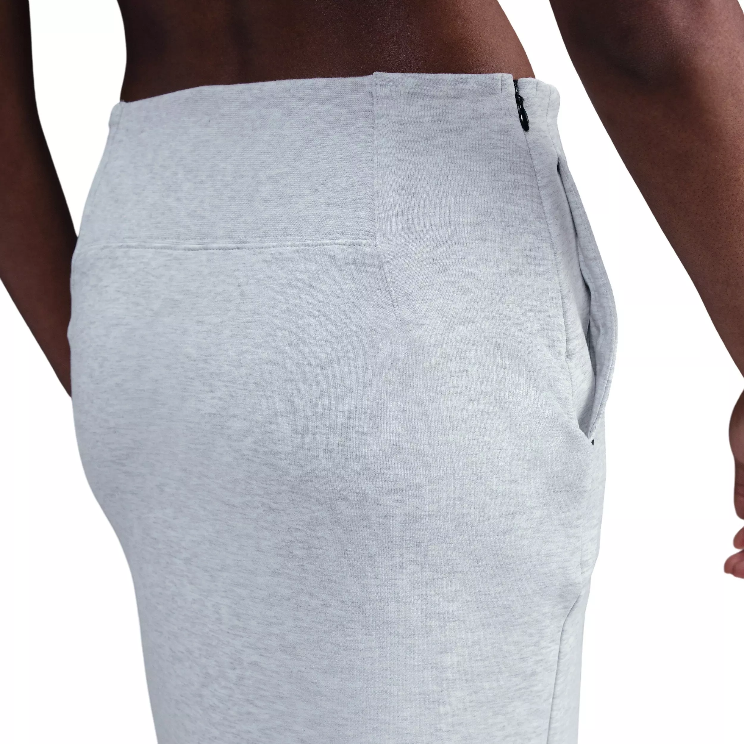 Nike Women's Sportswear Tech Fleece Skirt -Lt Grey - LT GREY
