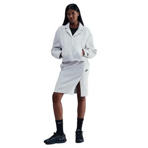 Nike Women's Sportswear Tech Fleece Skirt -Lt Grey