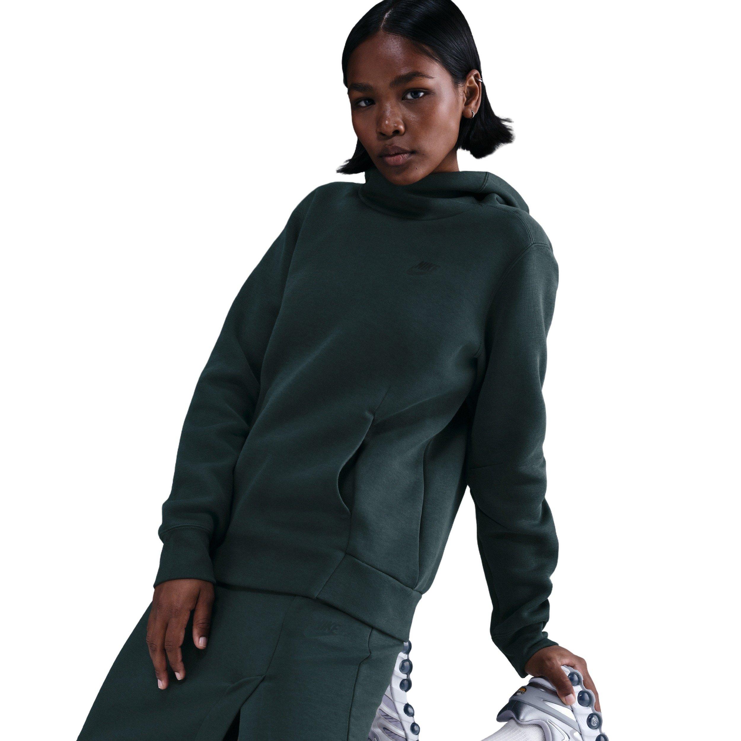 Nike Women's Sportswear Tech Fleece Skirt -Seaweed Green - SEAWEED GREEN Thumbnail View 5