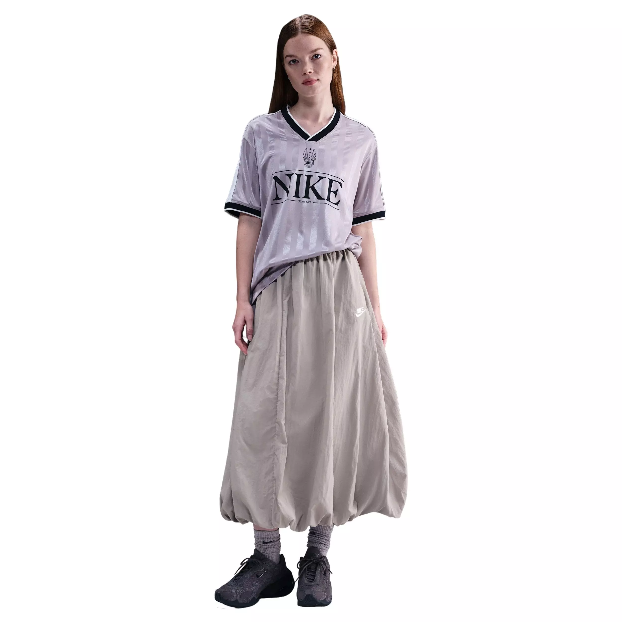 Nike Women's Sportswear Windrunner Skirt - Grey - GREY