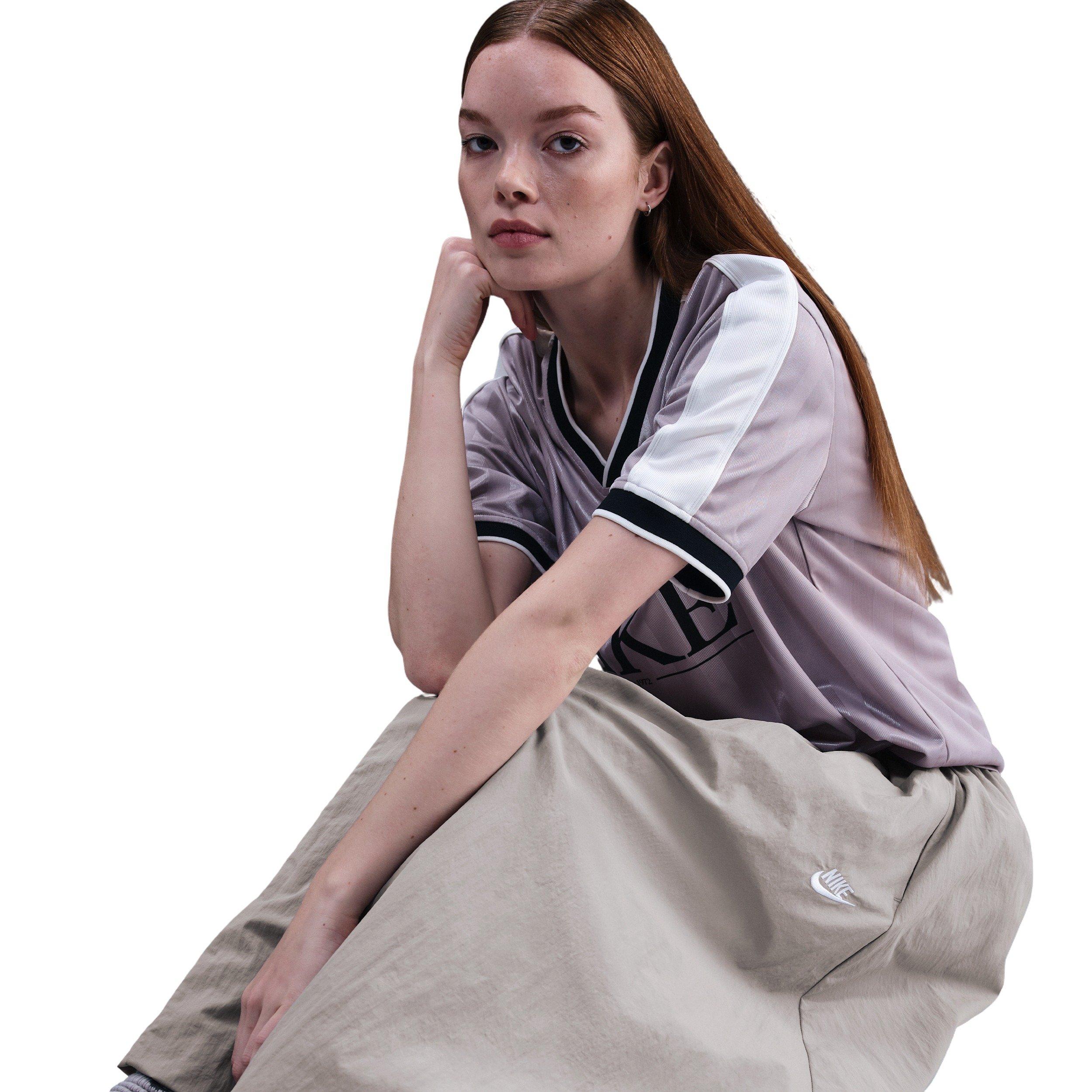 Nike Women's Sportswear Windrunner Skirt -Grey - GREY Thumbnail View 5