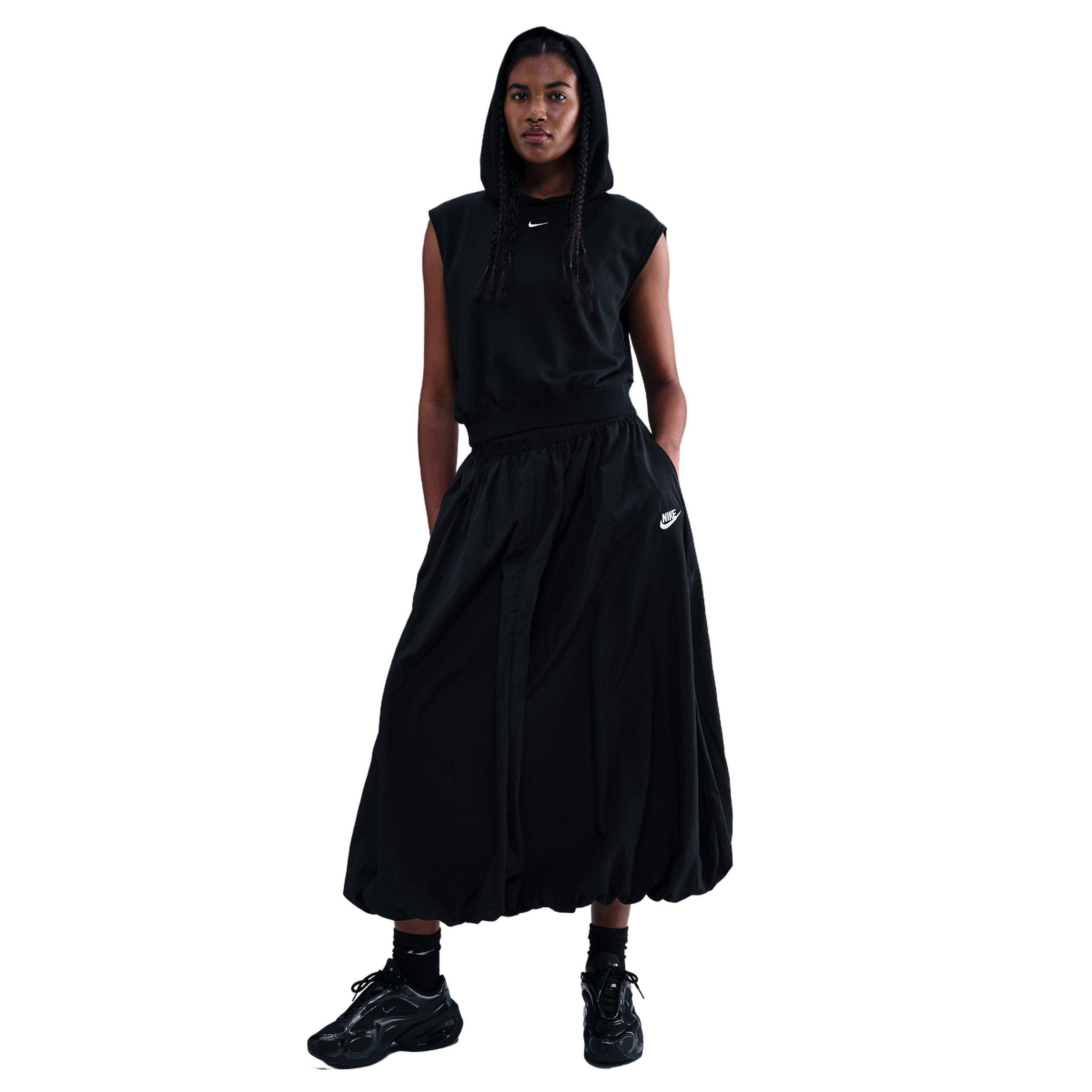 Nike Women's Sportswear Windrunner Skirt - Black - BLACK Thumbnail View 1