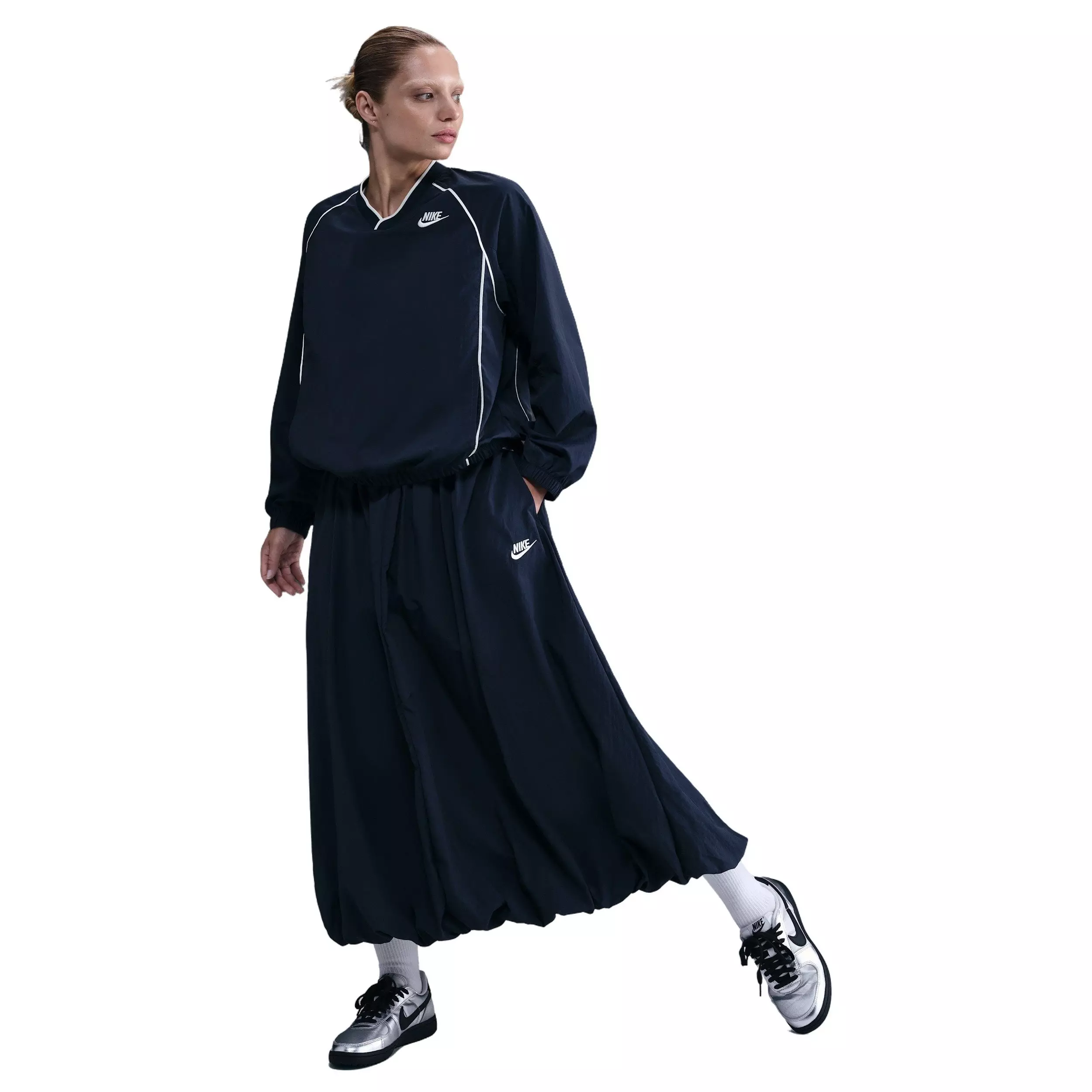 Nike Women's Sportswear Windrunner Skirt - Navy - NAVY