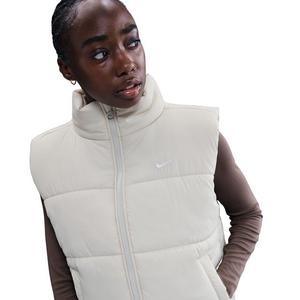 Nike Women's Sportswear Classic Puffer Therma-FIT Loose Vest -Lt Bone