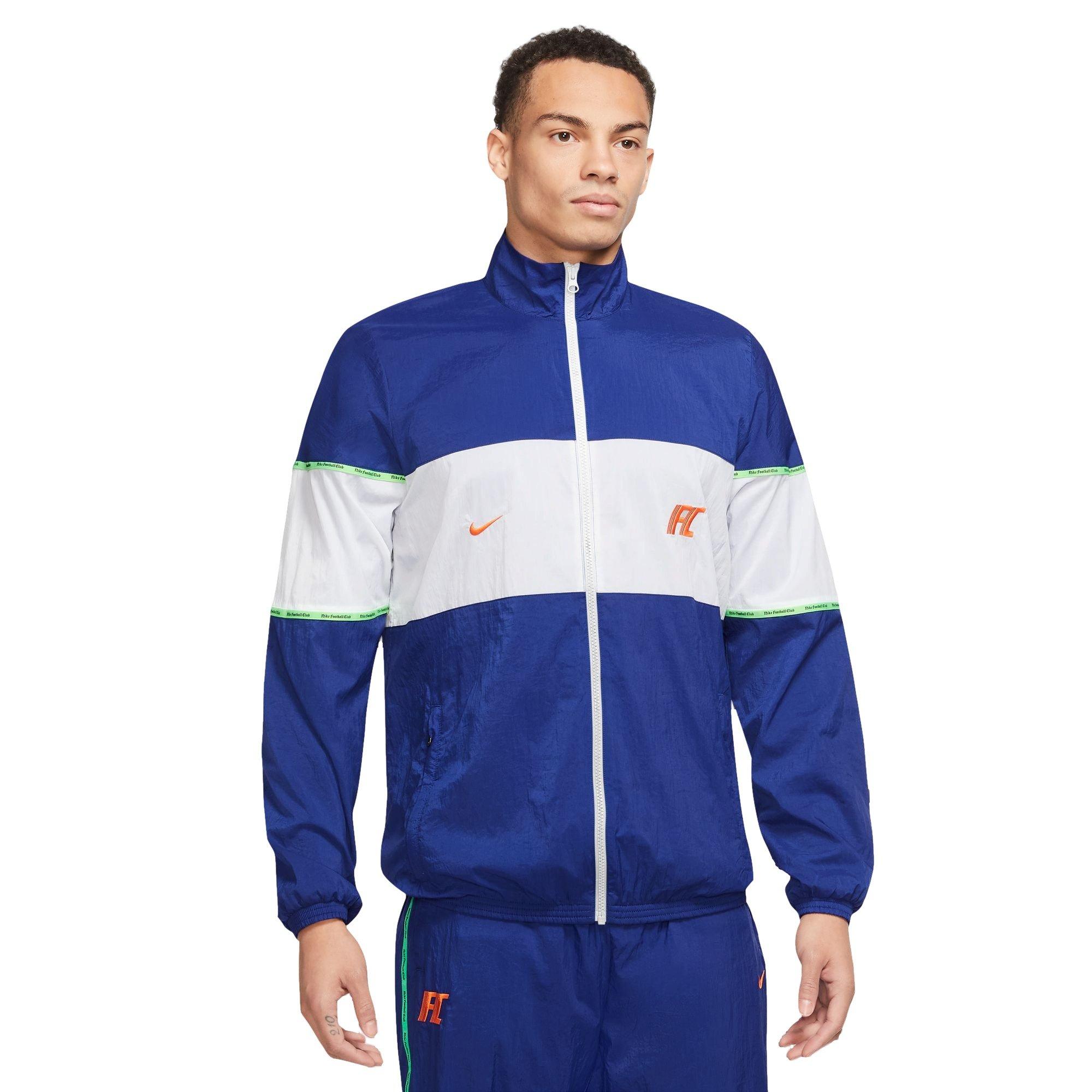 Nike Men's Repel F.C. Woven Track Jacket - Blue
