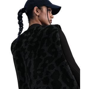 Nike Women's Sportswear High-Pile Fleece Vest -Black