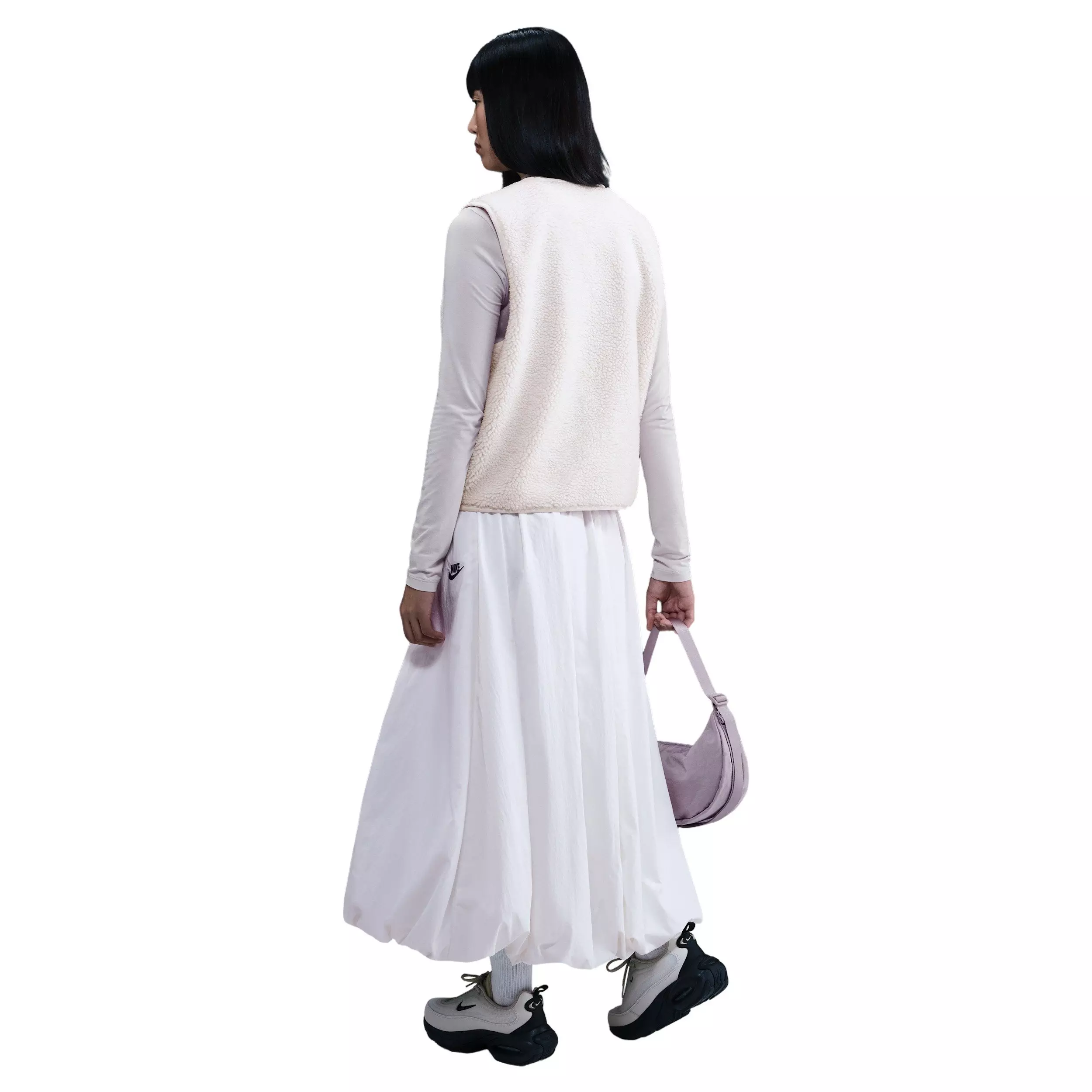 Nike Women's Sportswear High-Pile Fleece Vest - Pink - PINK