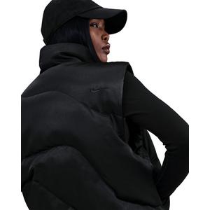 Nike Women's Sportswear Swoosh Series Oversized Down Gilet -Black